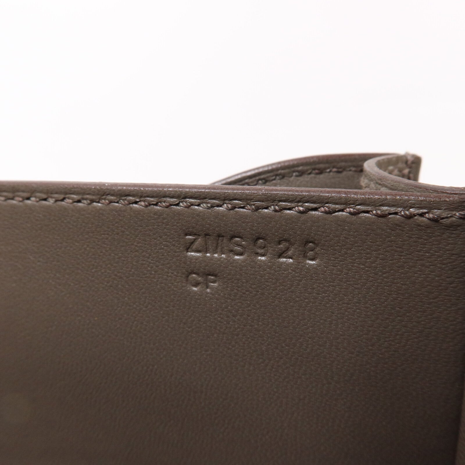 HERMES Epsom皮革Constance Mini肩背袋Etain