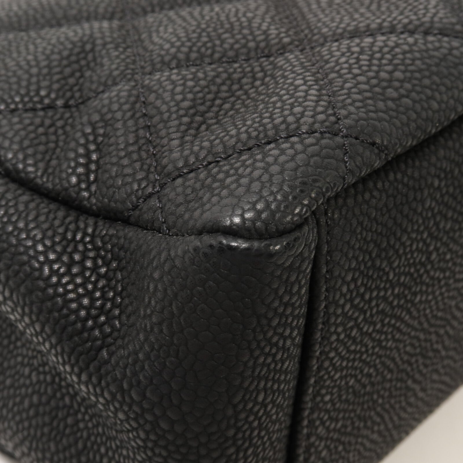 CHANEL 牛皮皮革Chain Shoulder鏈帶手挽肩背兩用袋
