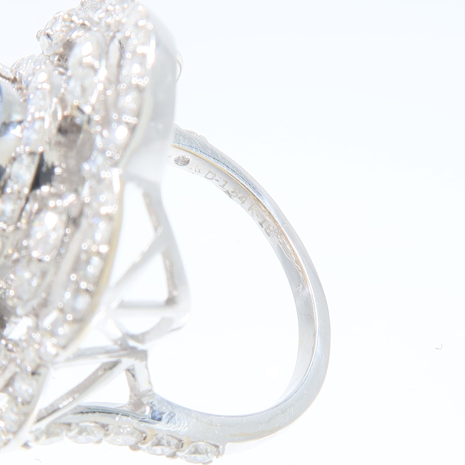 JEWELRY 18K白金Opal Diamond Ring蛋白石/鑽石戒指