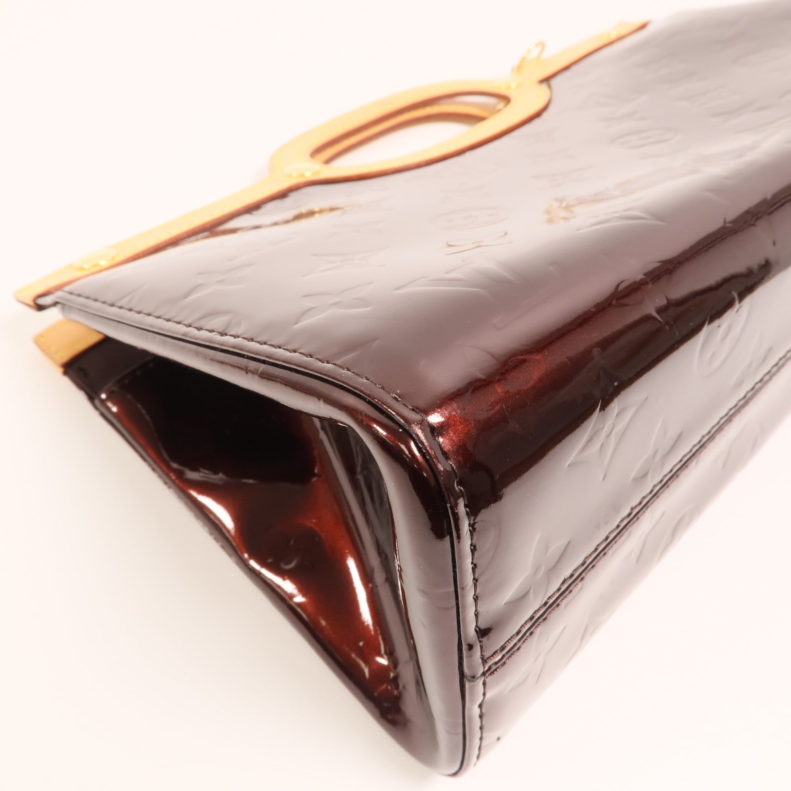 LOUIS VUITTON Monogram Vernis Roxbury Drive金扣手挽肩背兩用袋