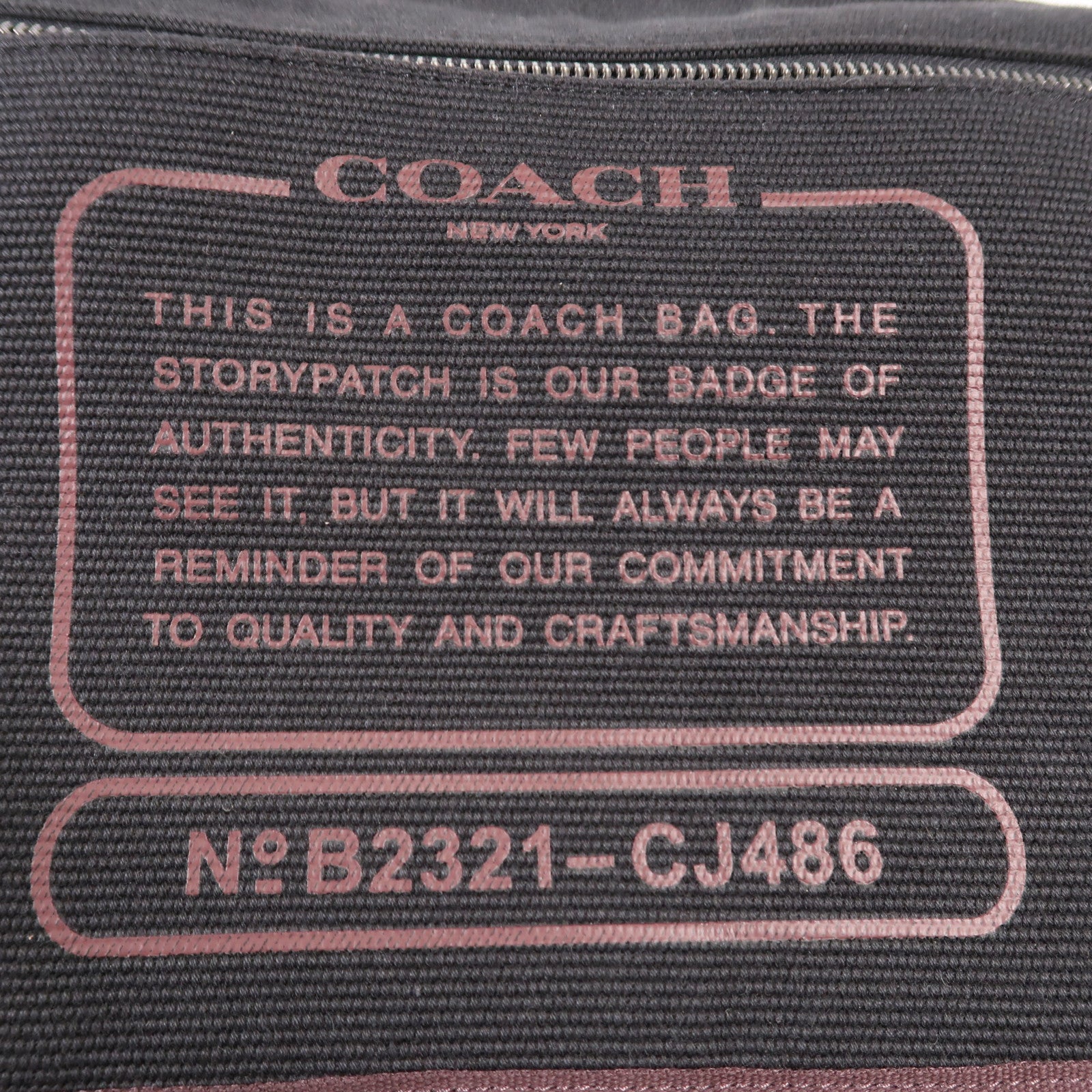 COACH 斜紋軟呢Tote Bag手挽袋