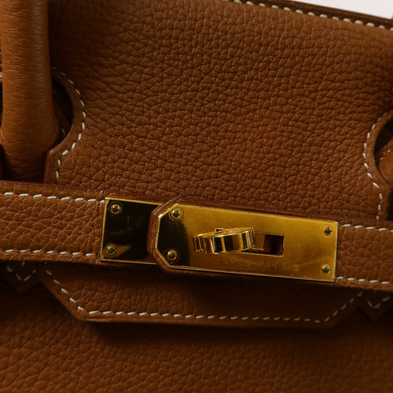 HERMES Togo皮革Birkin 30手挽袋Gold