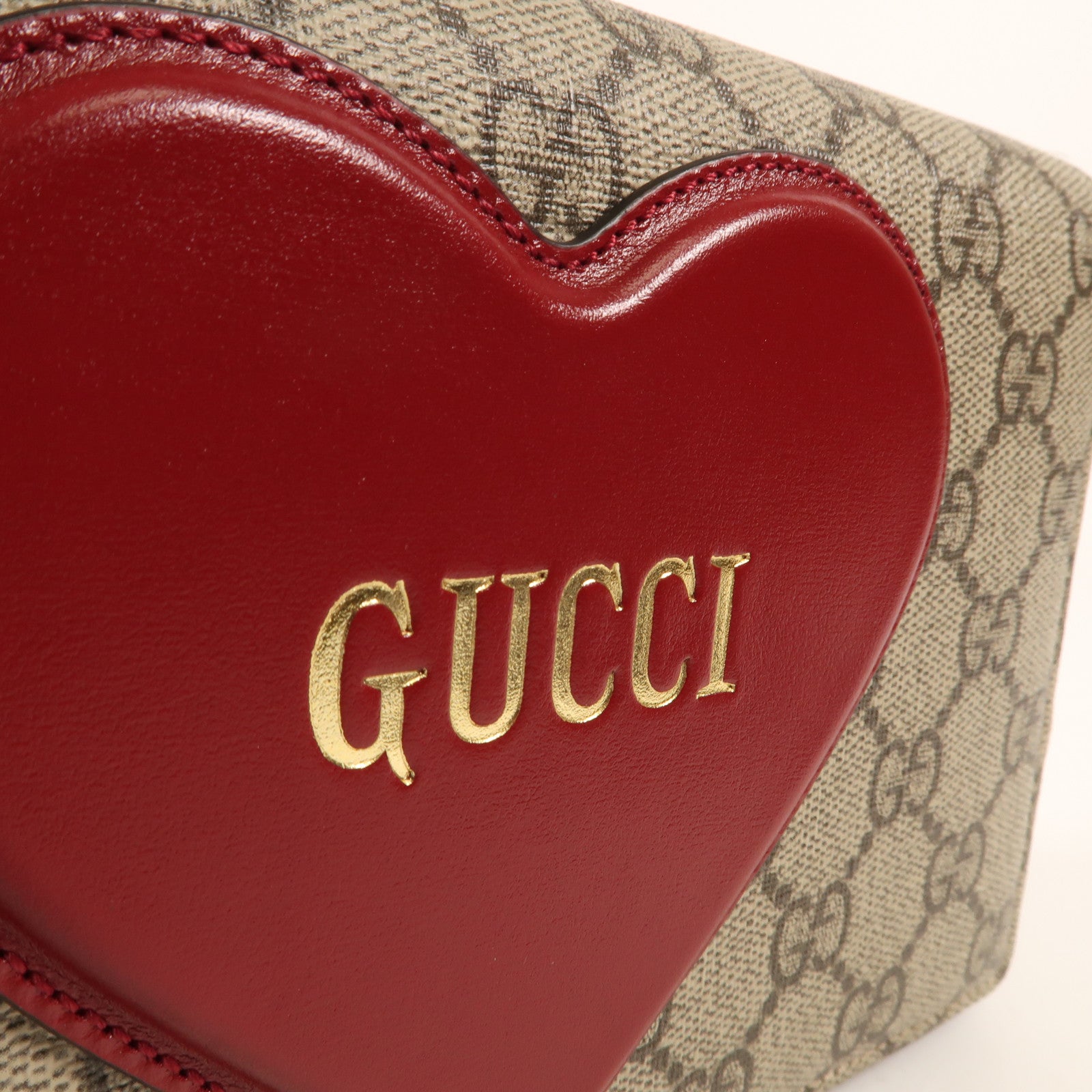 GUCCI 【激減優惠】牛皮皮革Shoulder Bag金扣肩背袋