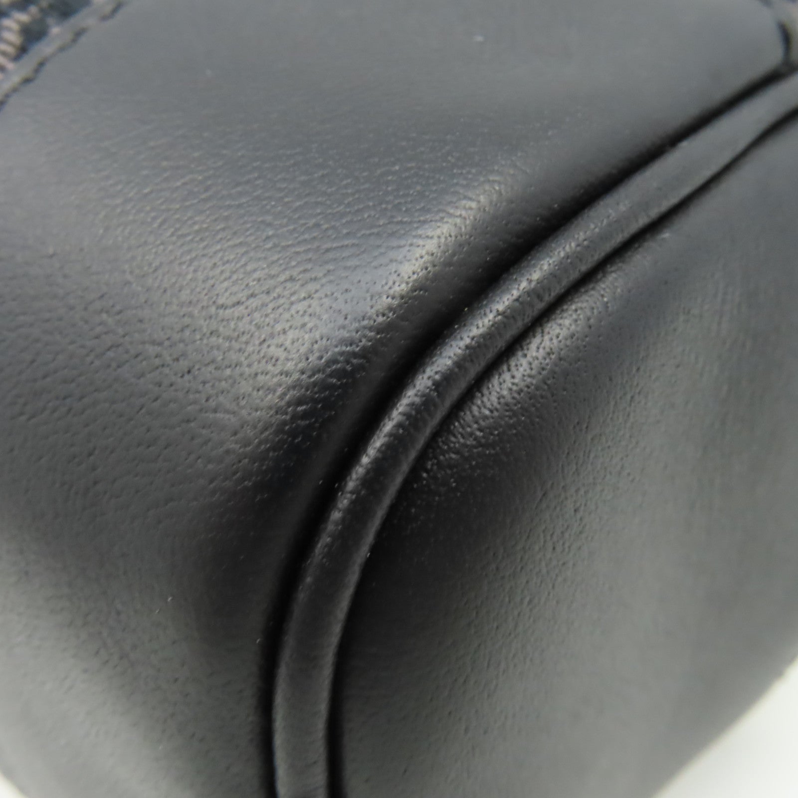 LOEWE 【清倉大減價】帆布/牛皮皮革Amazona 15 2Way Shoulder Bag手挽肩背兩用袋黑色