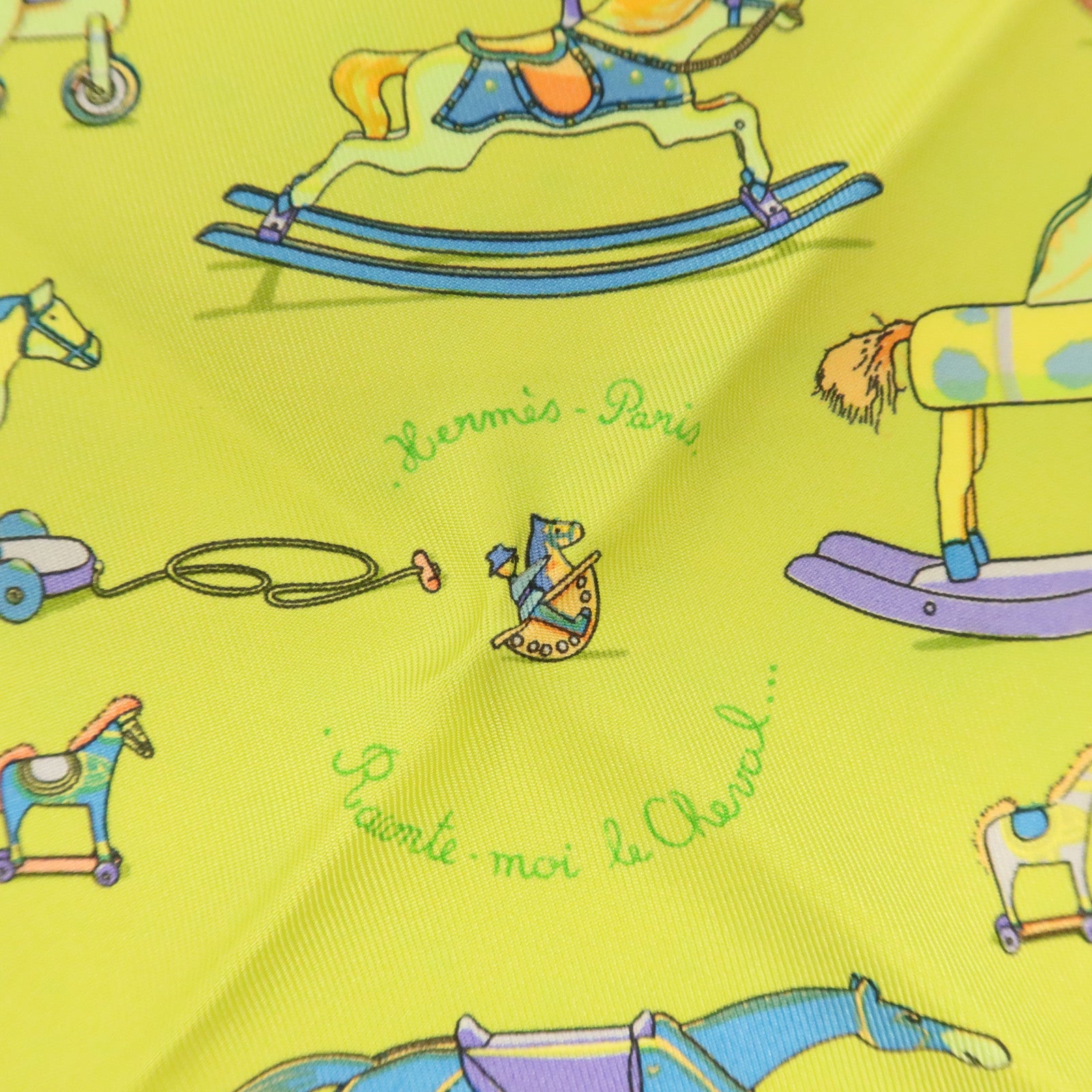 HERMES 絲質Scarf 45x45cm絲巾
