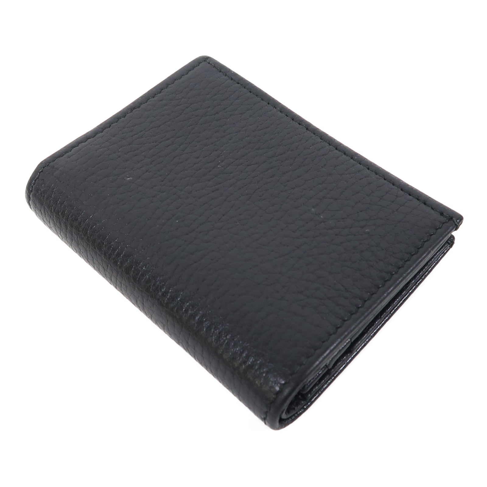 GUCCI 牛皮皮革GG Marmont Wallet金扣錢包黑色