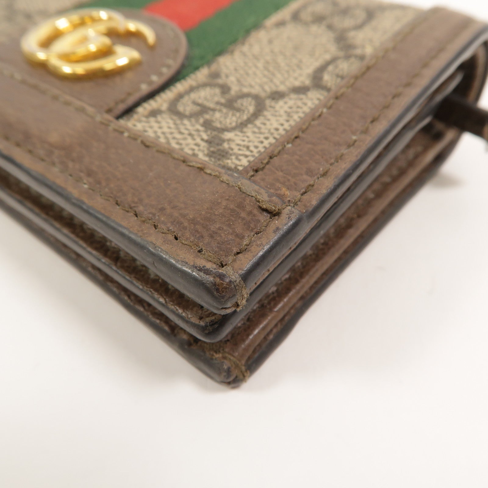GUCCI 塗層帆布Ophidia GG Wallet錢包
