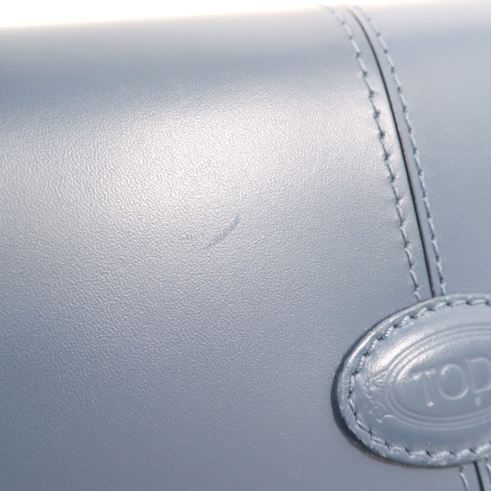 TOD'S 牛皮皮革Wallet金扣錢包