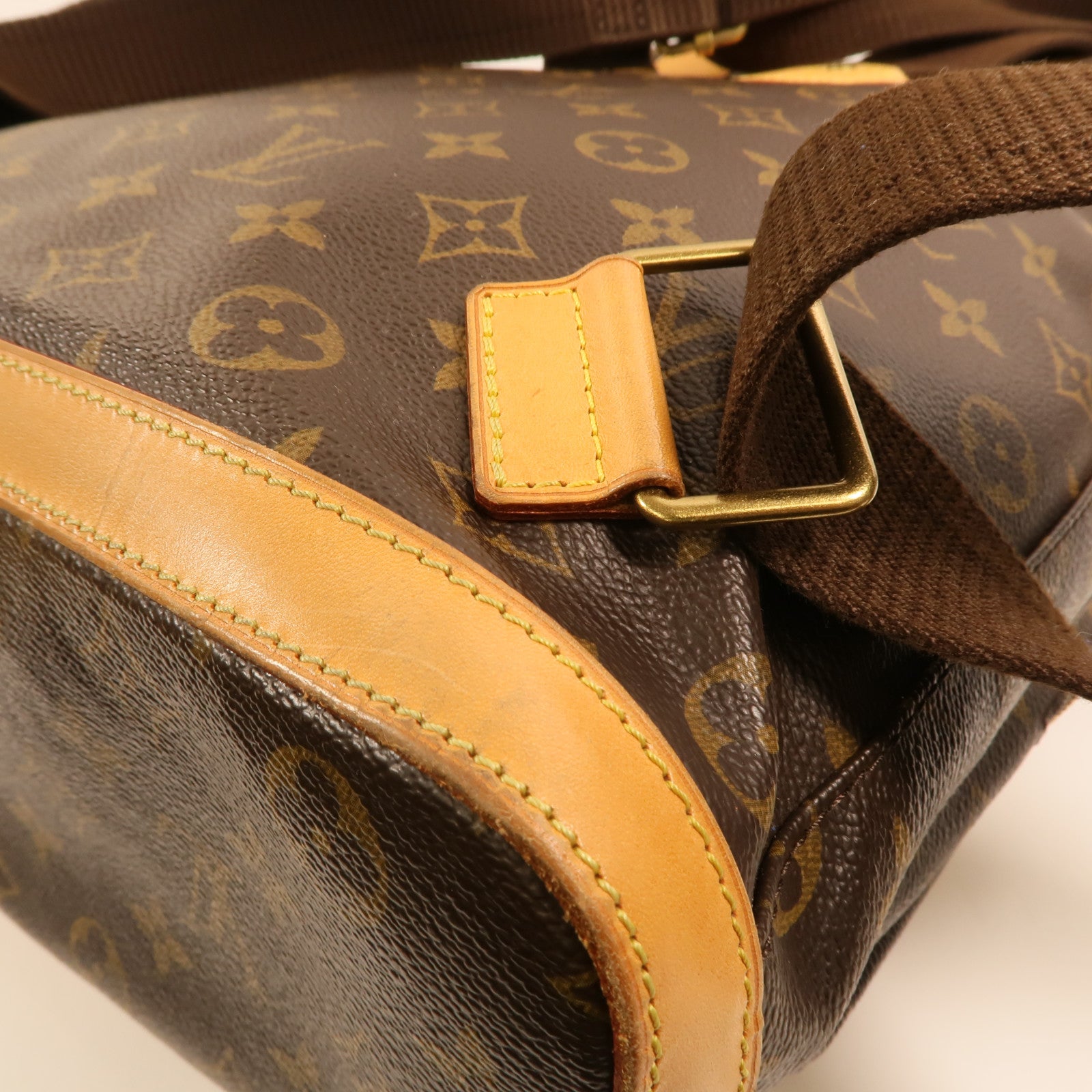 LOUIS VUITTON Monogram Sac A Dos Bosphore金扣背包棕色