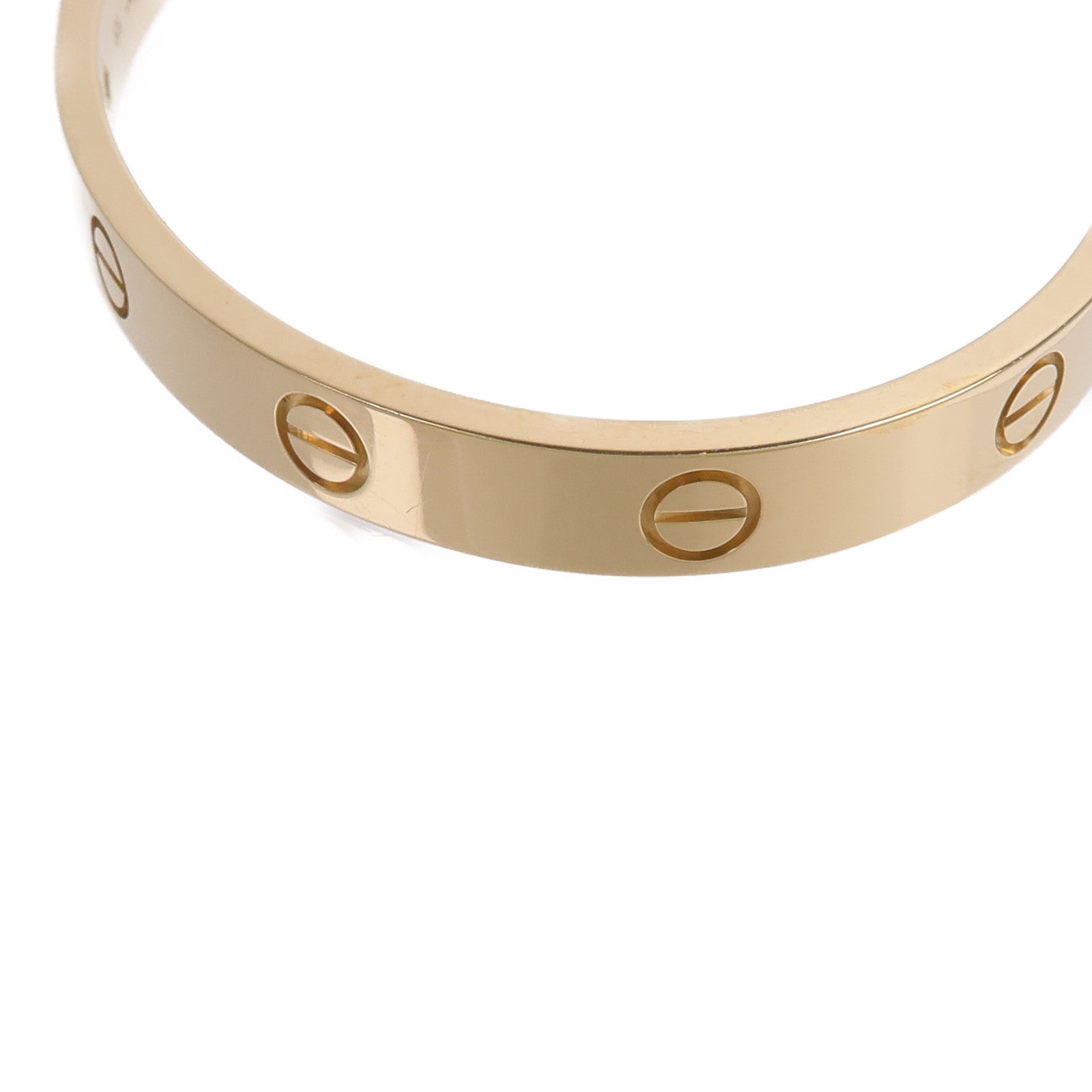 CARTIER 18K黃金Love Bangle Open Diamond手鐲