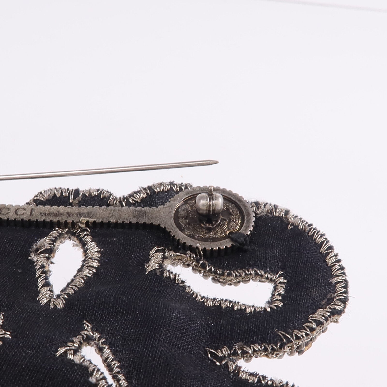 GUCCI PVC/帆布Brooch胸針