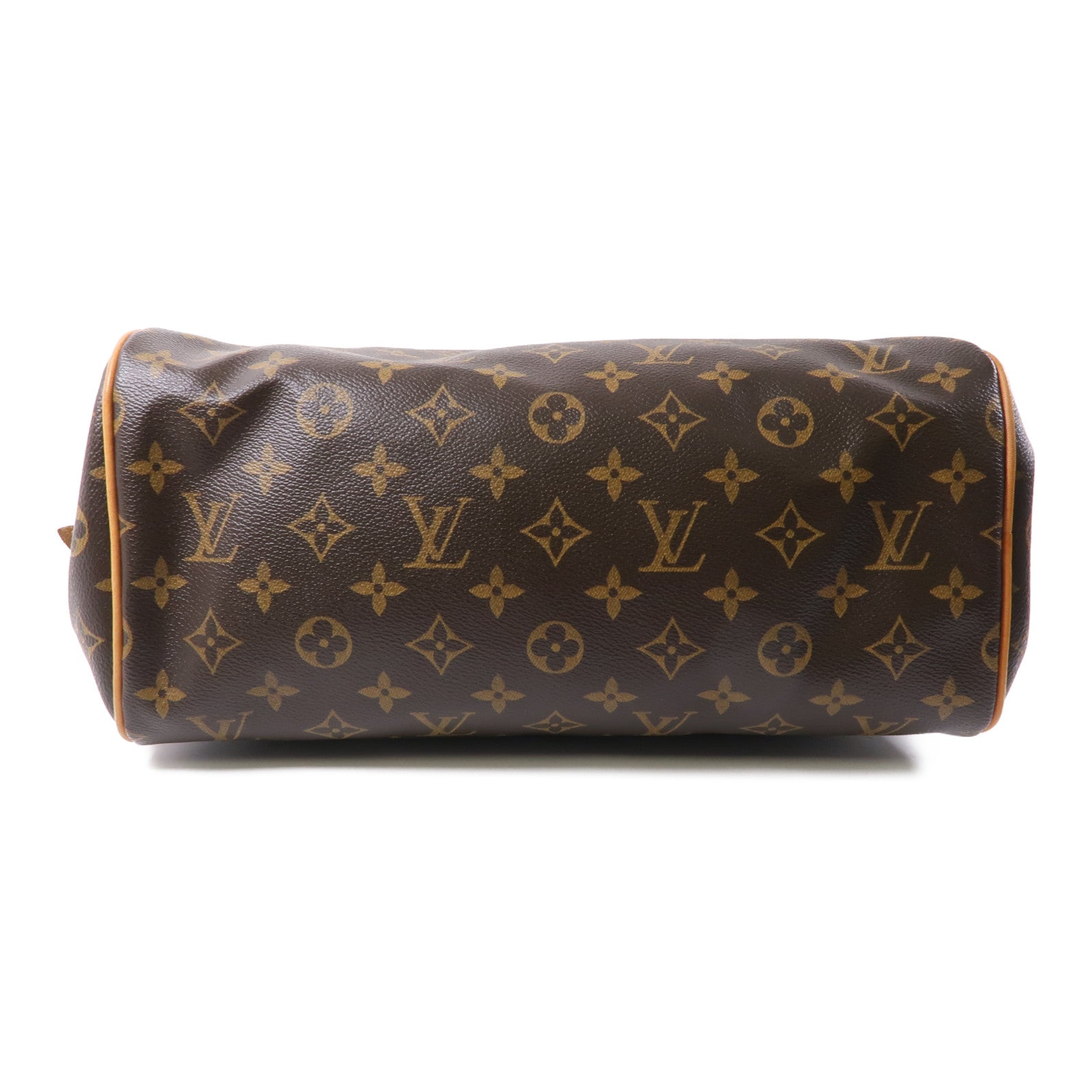 LOUIS VUITTON Monogram Montorgueil PM金扣肩背袋棕色