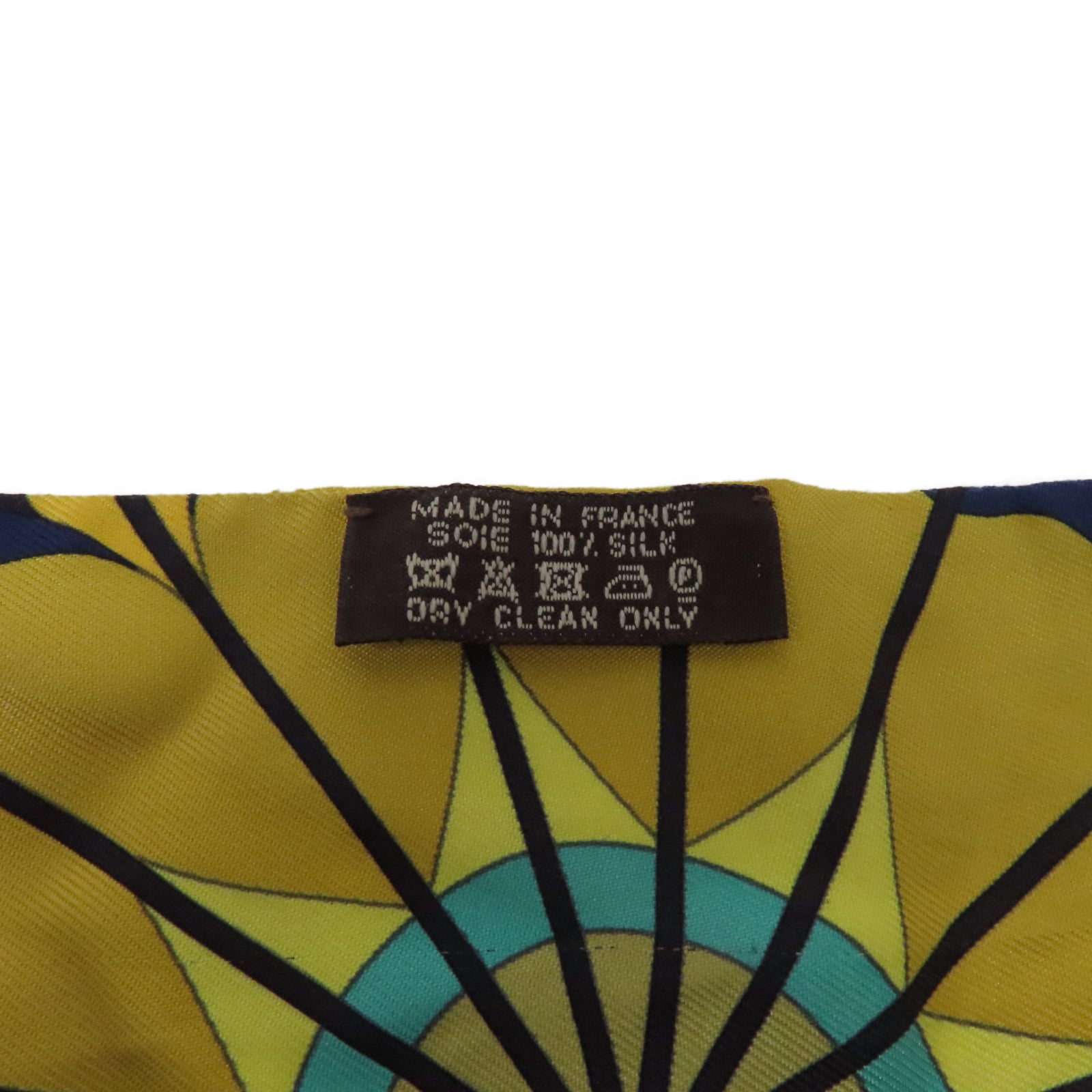 HERMES 絲質Twilly絲巾綠色