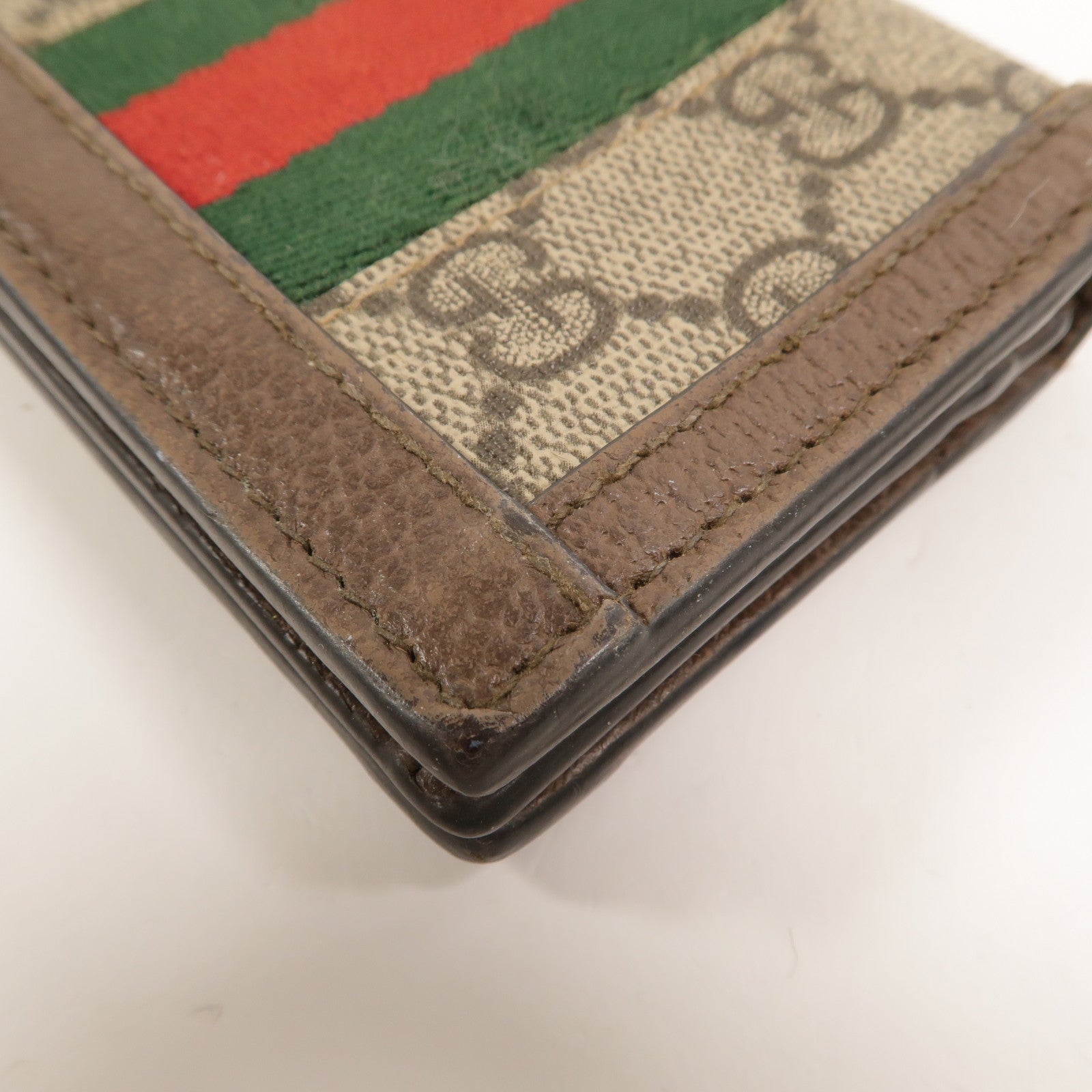 GUCCI 塗層帆布Ophidia GG Wallet錢包