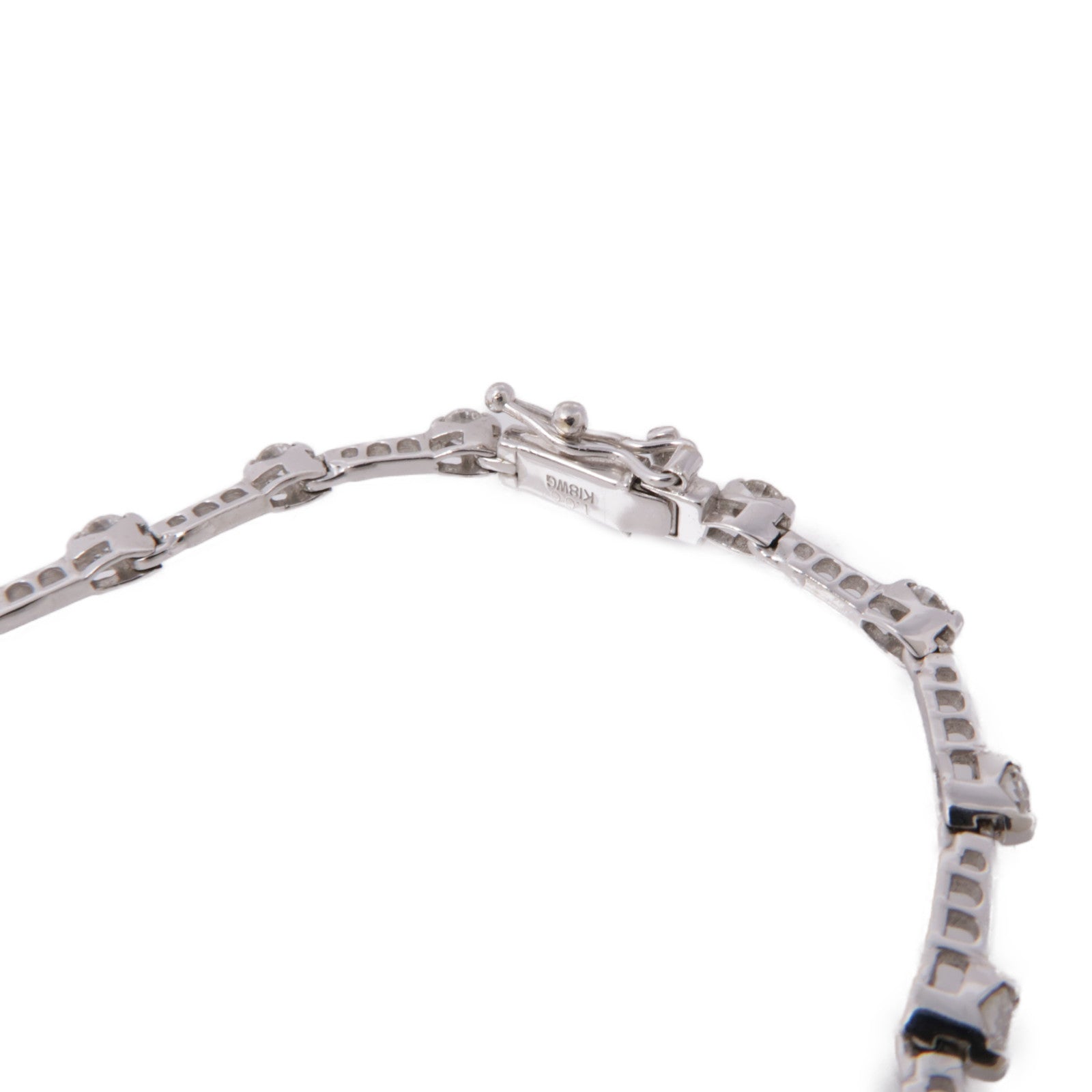 JEWELRY 18K白金Diamond Bracelet鑽石手鏈