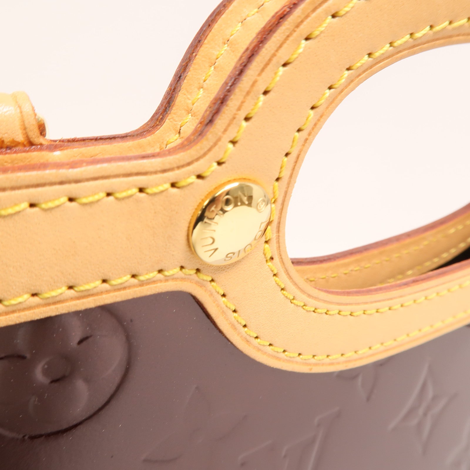 LOUIS VUITTON Monogram Vernis Roxbury Drive金扣手挽肩背兩用袋