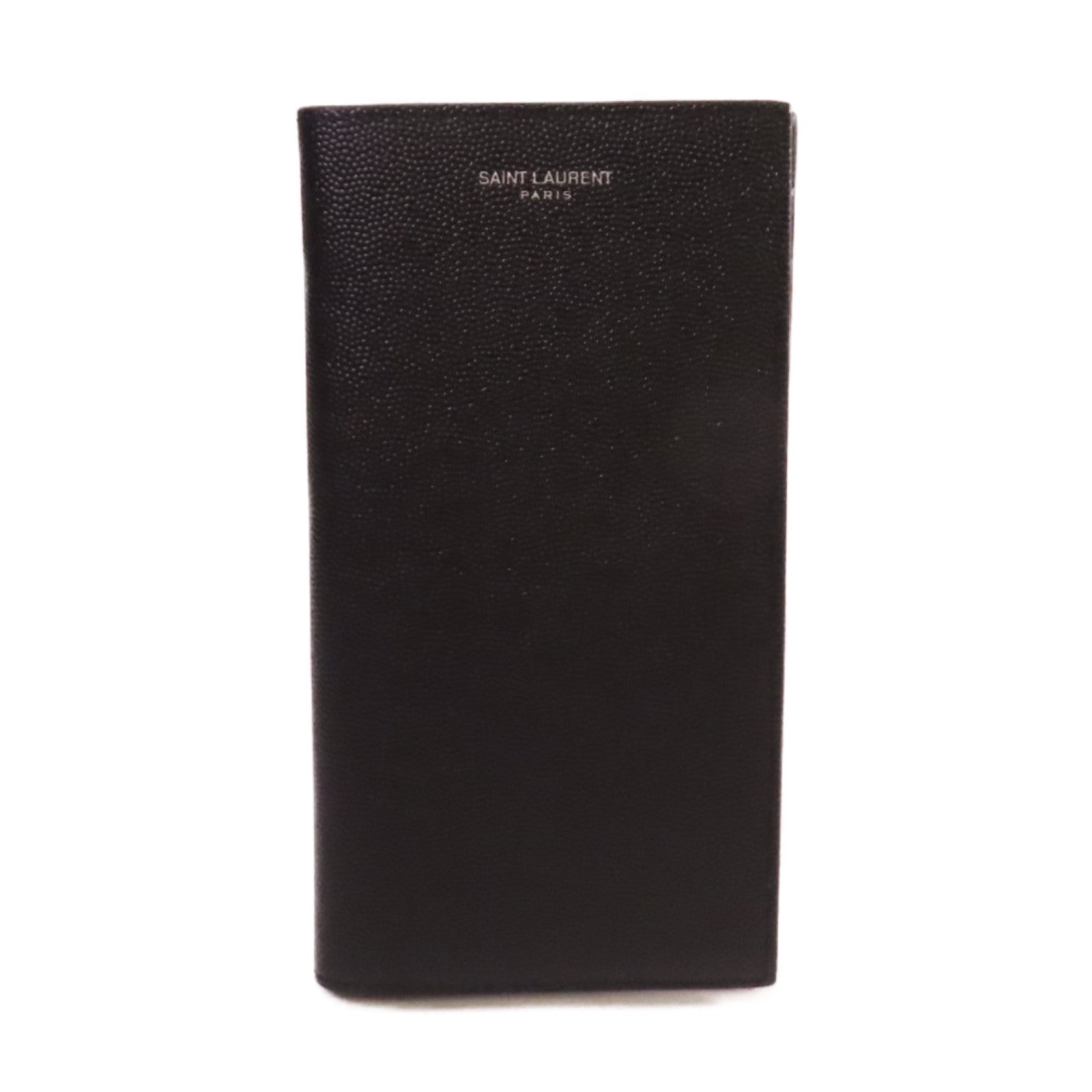 SAINT LAURENT 牛皮皮革Long Wallet長錢包黑色