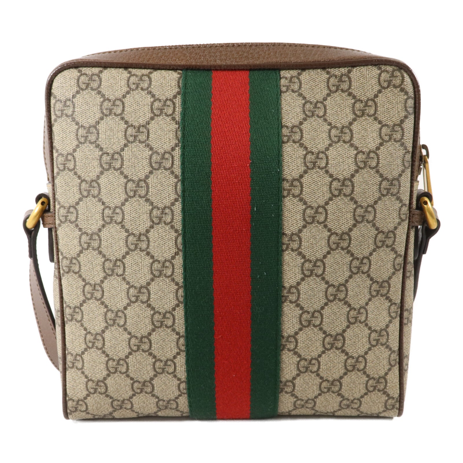 GUCCI 塗層帆布Ophidia Small Messenger Bag肩背袋