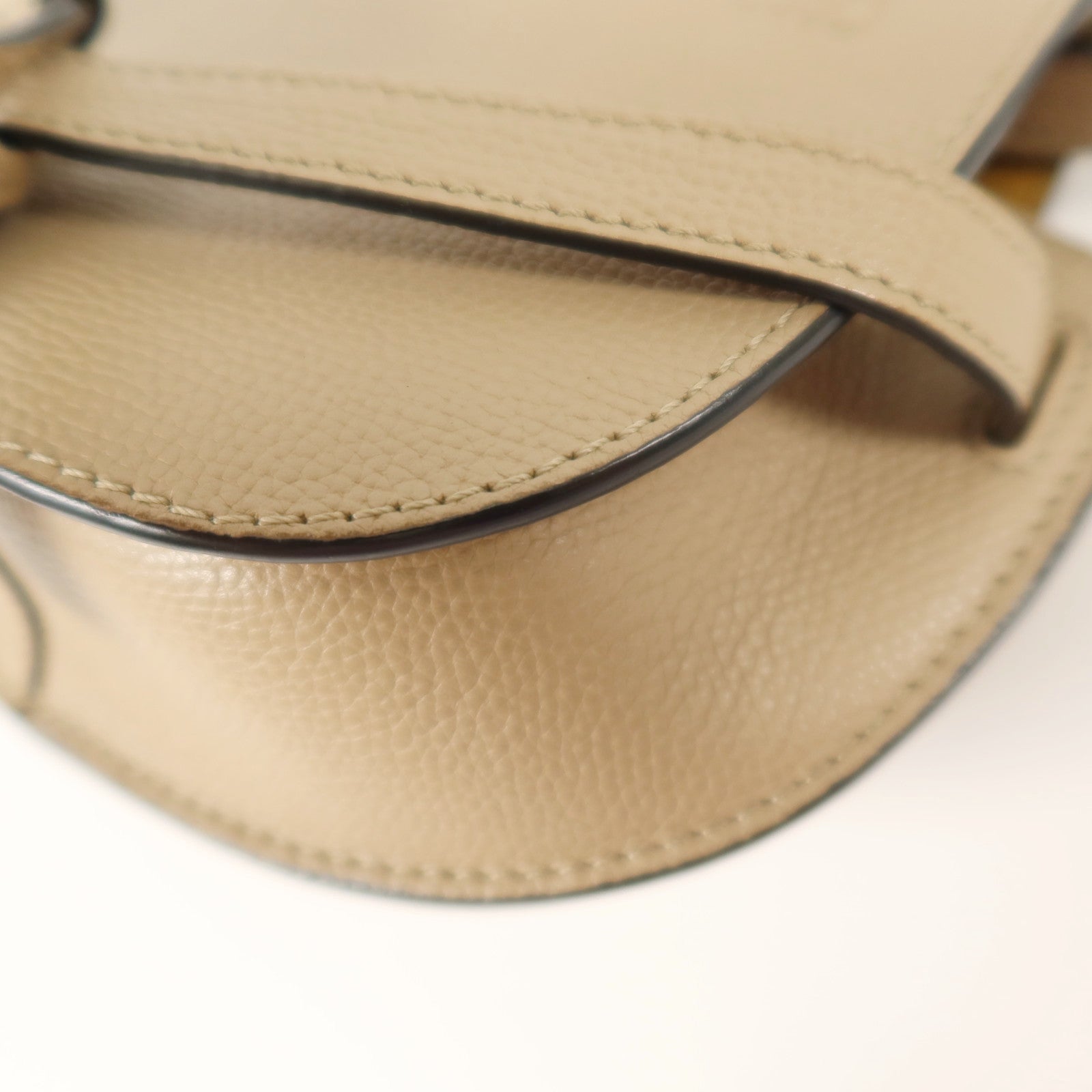 LOEWE 牛皮皮革Mini Gate金扣肩背袋