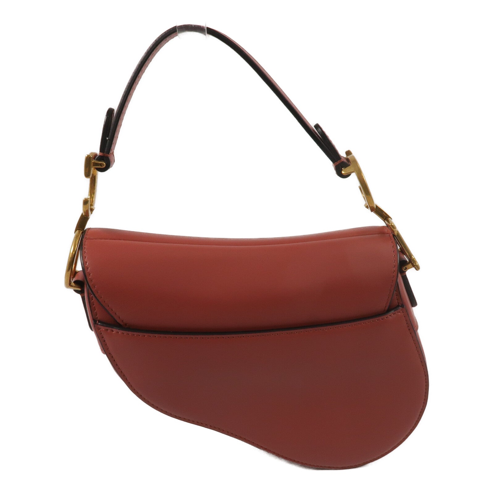 Dior 牛皮皮革Mini Saddle肩背袋