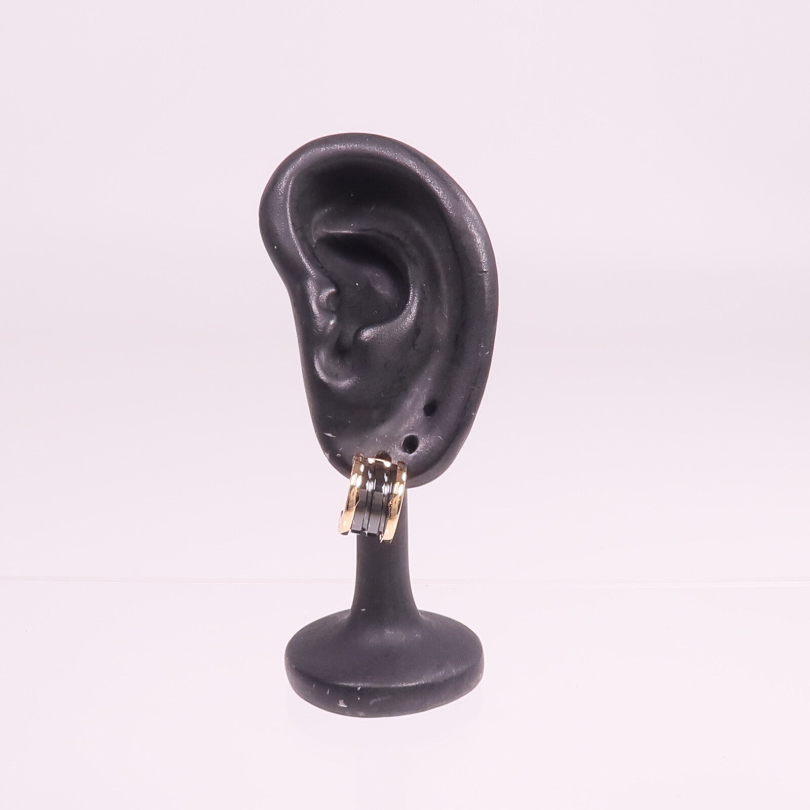 BVLGARI 18K玫瑰金/陶瓷B.zero1 Earrings耳環