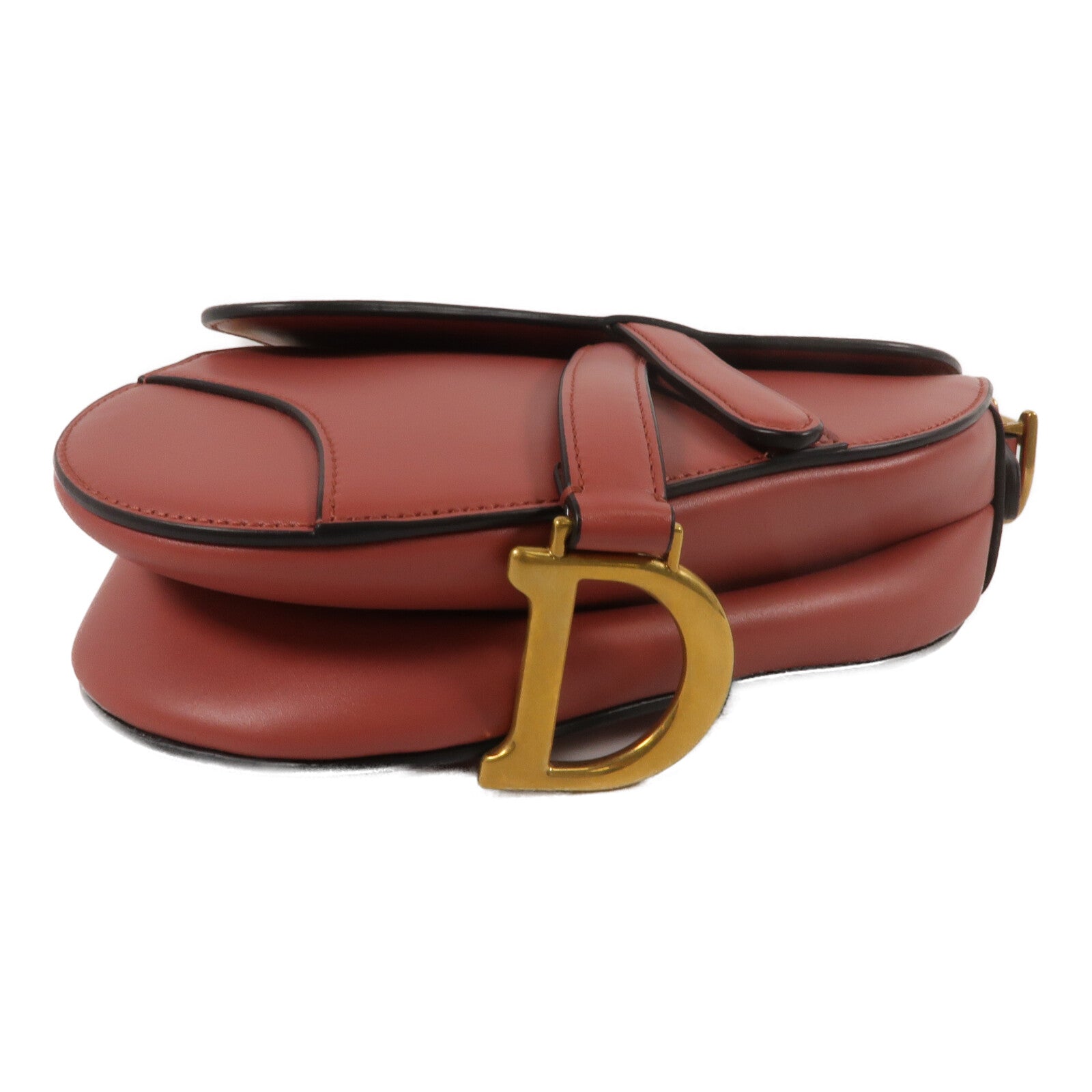Dior 牛皮皮革Mini Saddle肩背袋