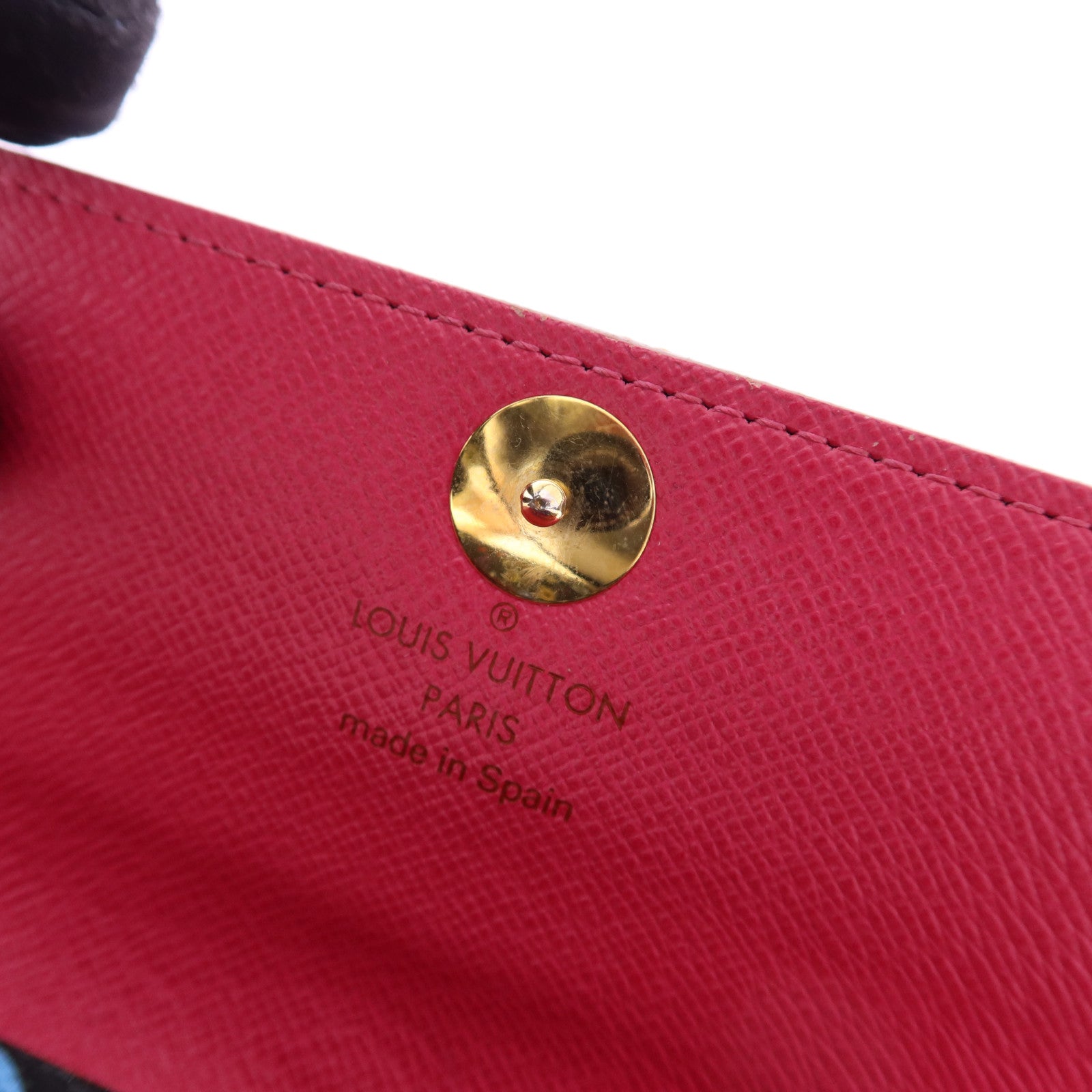 LOUIS VUITTON Monogram Multicolore Long Bifold Wallet金扣長錢包