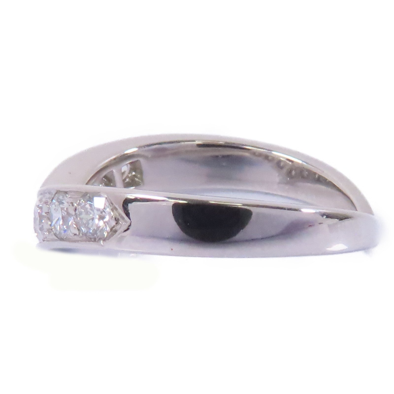 TIFFANY＆CO PT950鉑金Diamond Ring鑽石戒指US#4