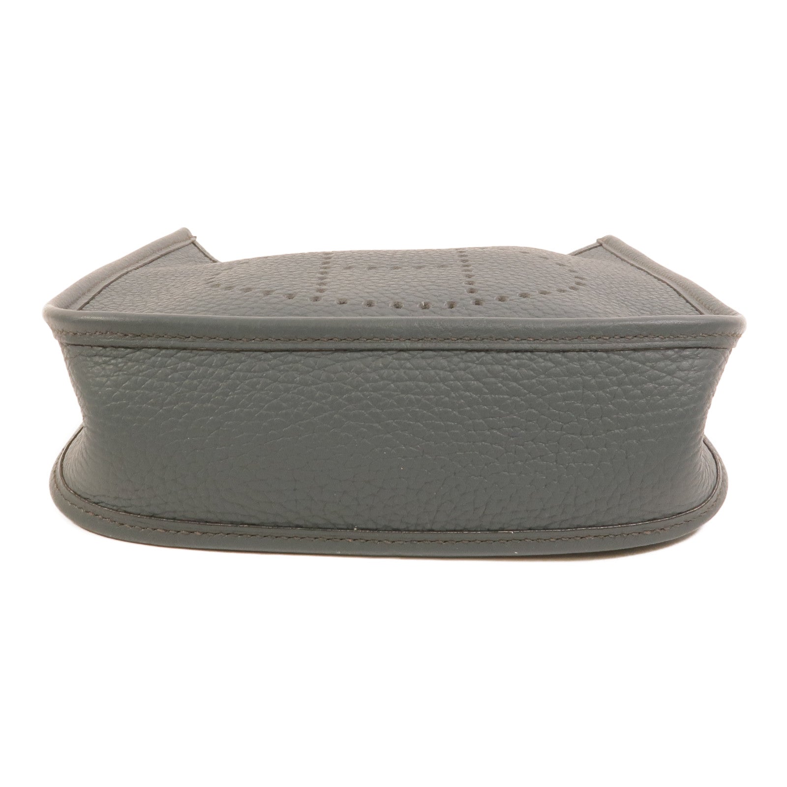 HERMES Clemence皮革Evelyne TPM肩背袋Bleu Orage