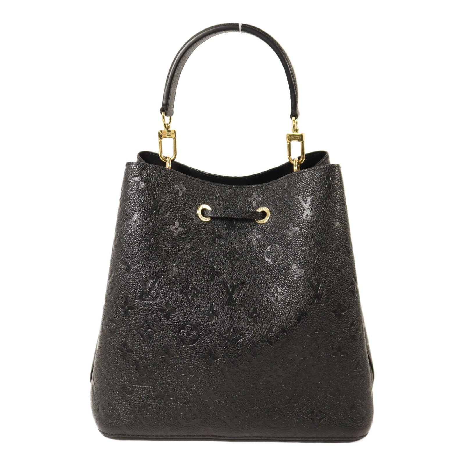 LOUIS VUITTON Monogram Empreinte NeoNoe MM金扣手挽肩背兩用袋