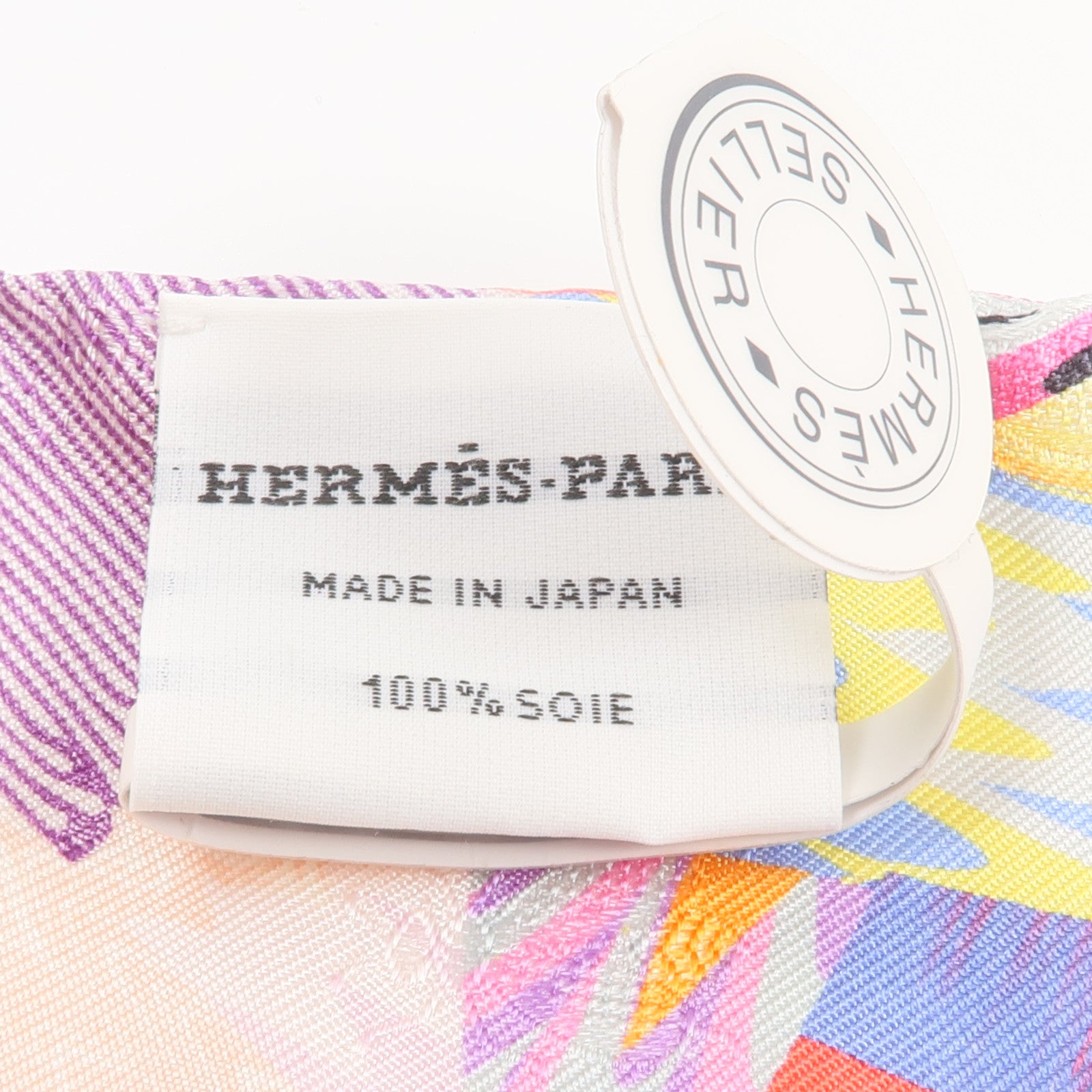 HERMES 絲質Twilly絲巾