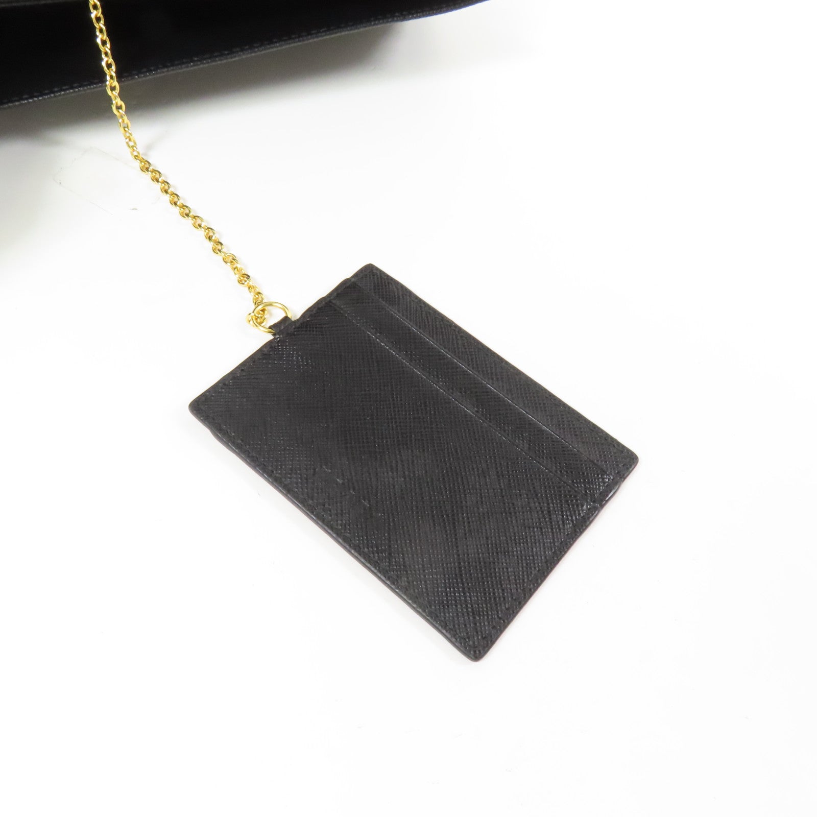 PRADA 牛皮皮革Long Wallet金扣長1錢包