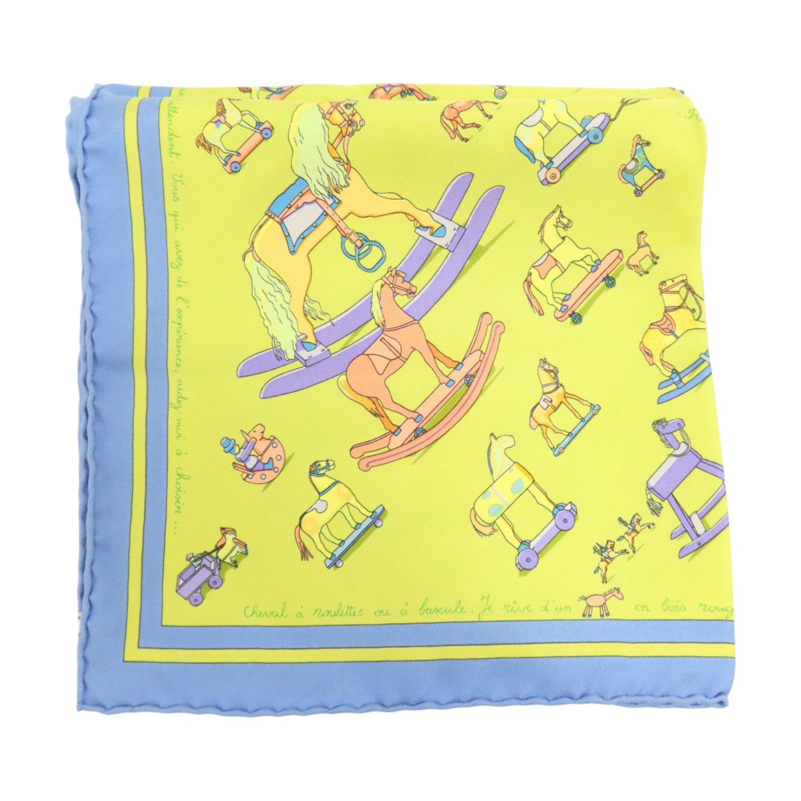 HERMES 絲質Scarf 45x45cm絲巾