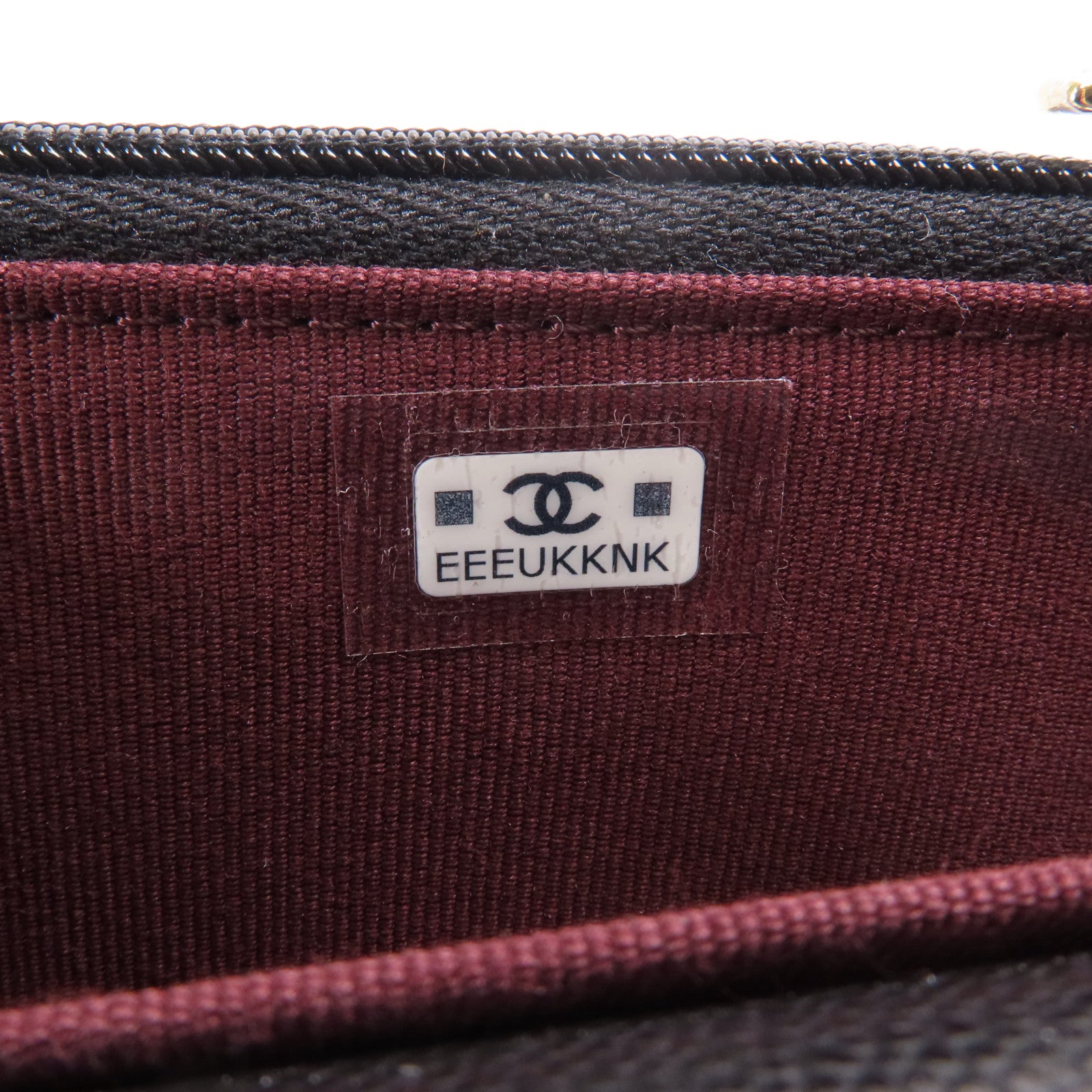 CHANEL 牛皮皮革Coins Case金扣零錢包