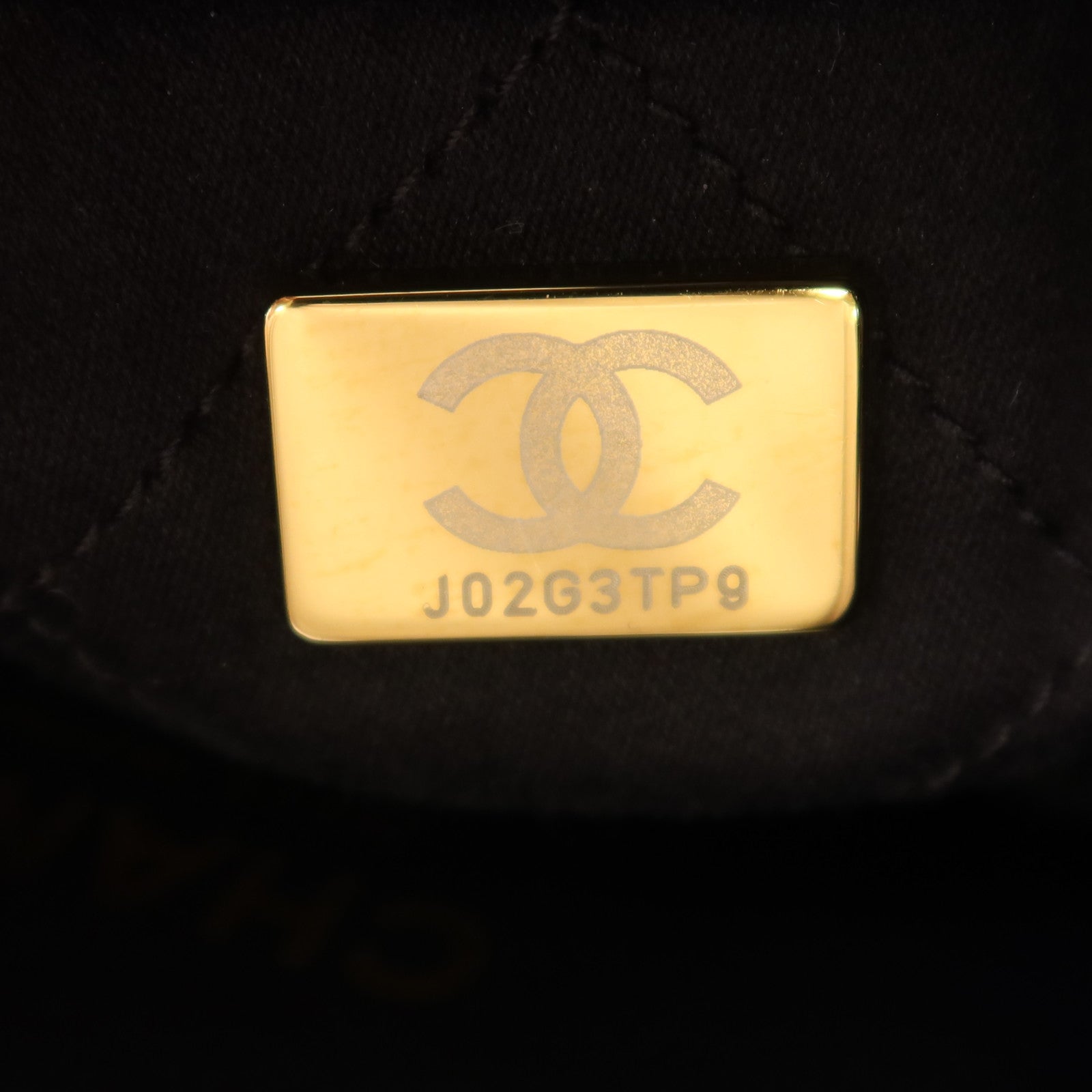 CHANEL 牛皮皮革Mini 22金扣鏈帶手挽肩背兩用袋