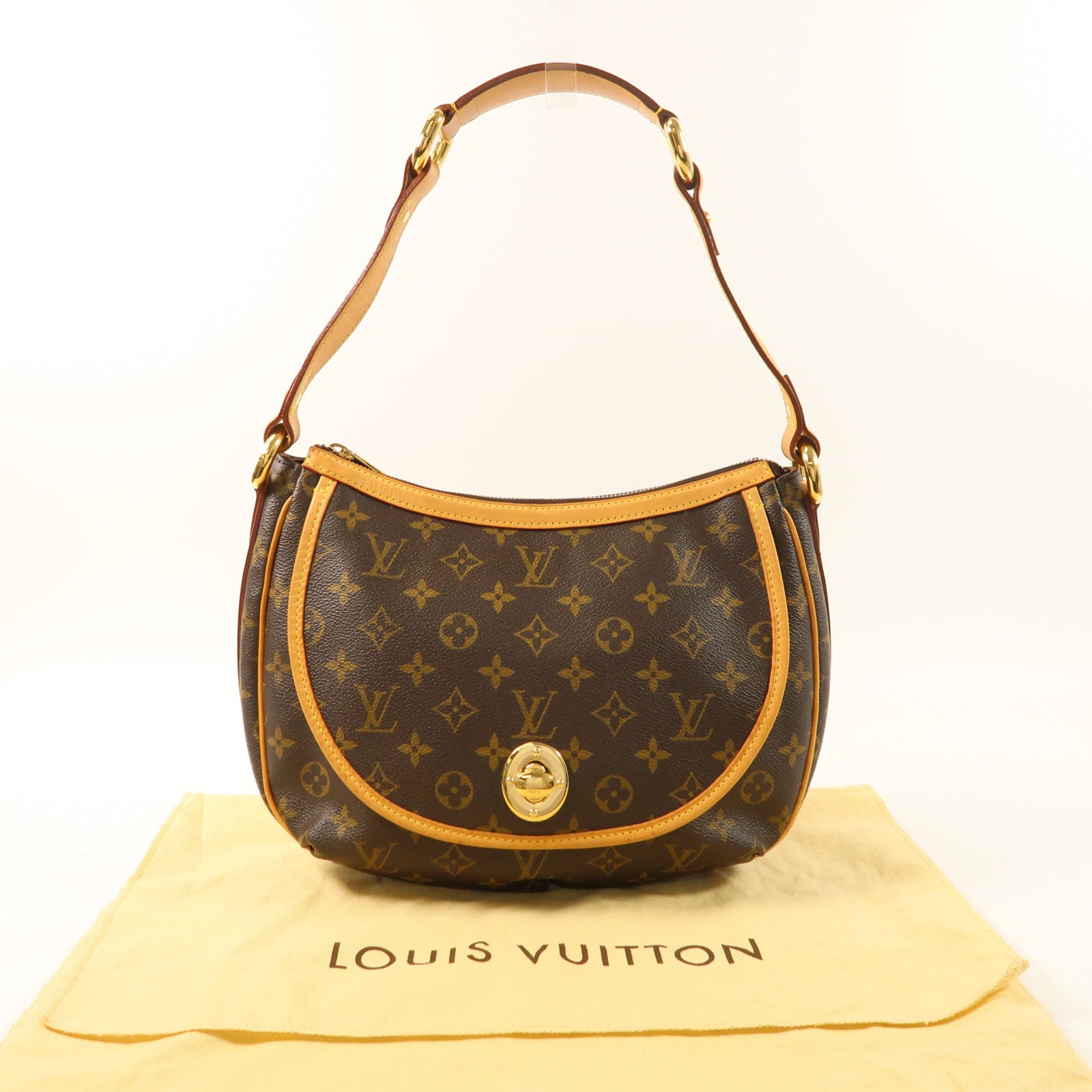 LOUIS VUITTON Monogram Tulum PM金扣肩背袋