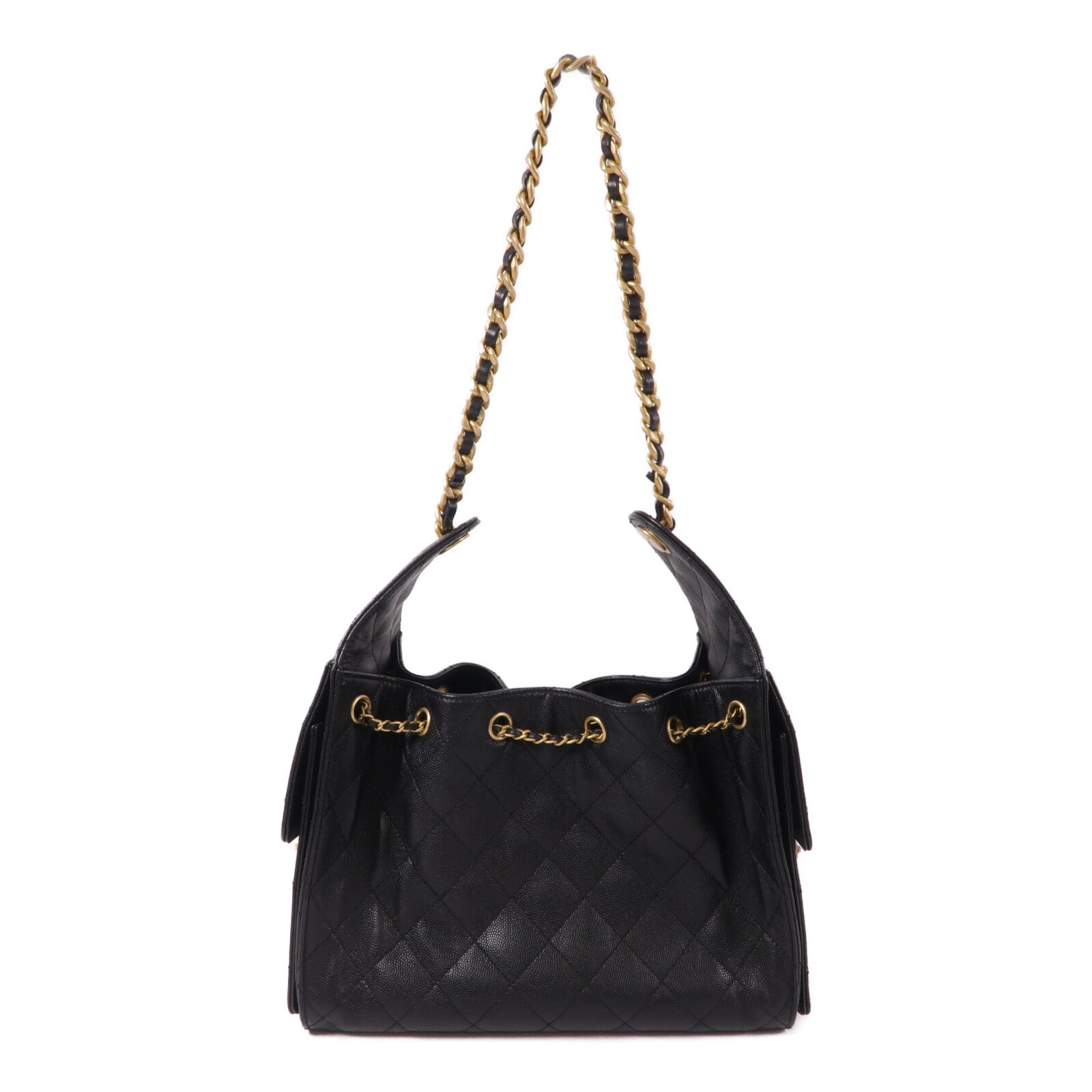 CHANEL 牛皮皮革Chanel 25 Small鏈帶肩背袋