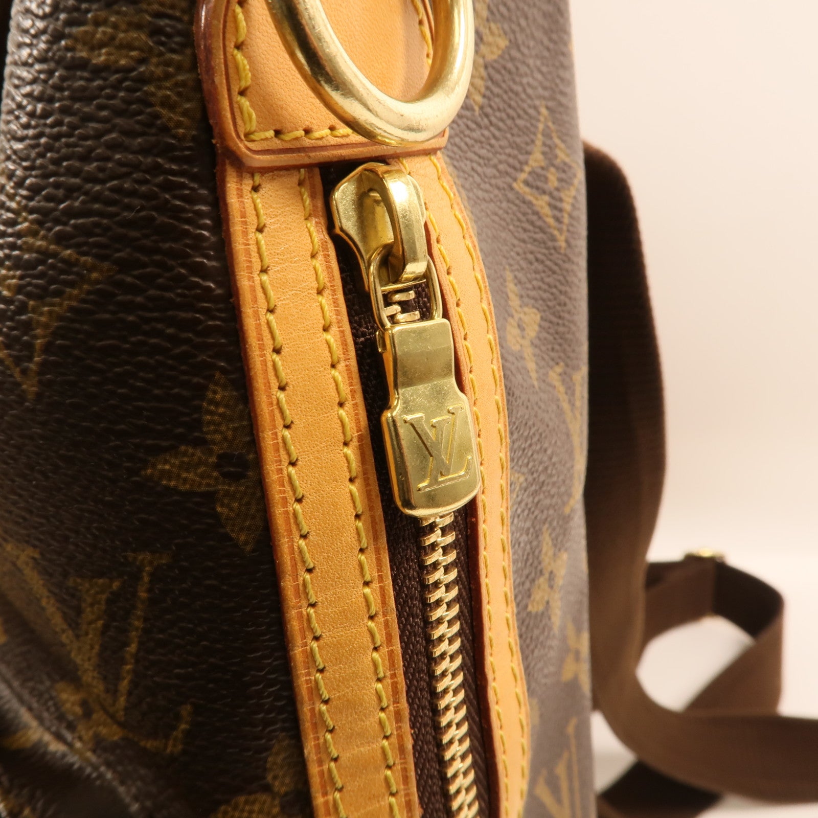 LOUIS VUITTON Monogram Sac A Dos Bosphore金扣背包棕色