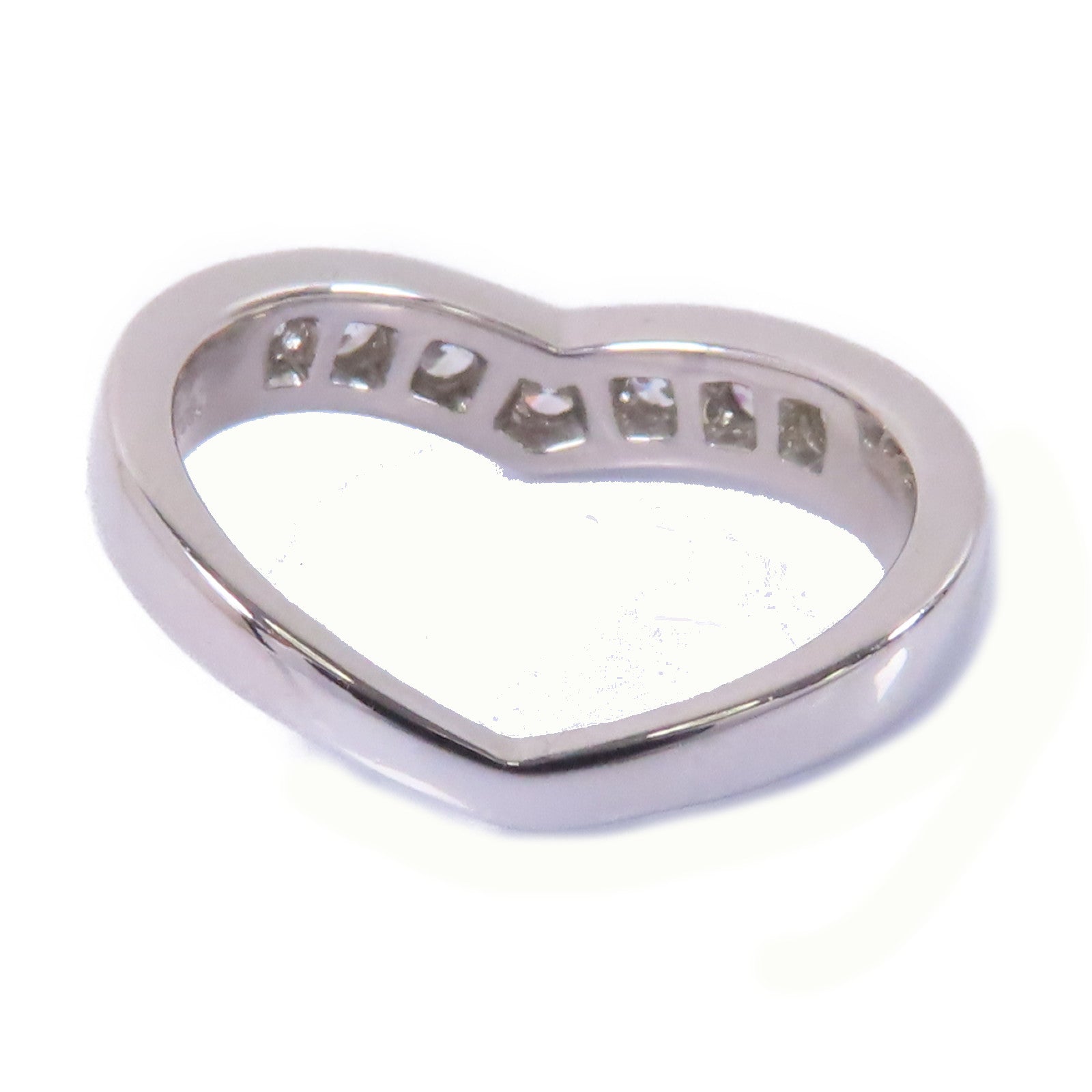 TIFFANY＆CO PT950鉑金Diamond Ring鑽石戒指US#4