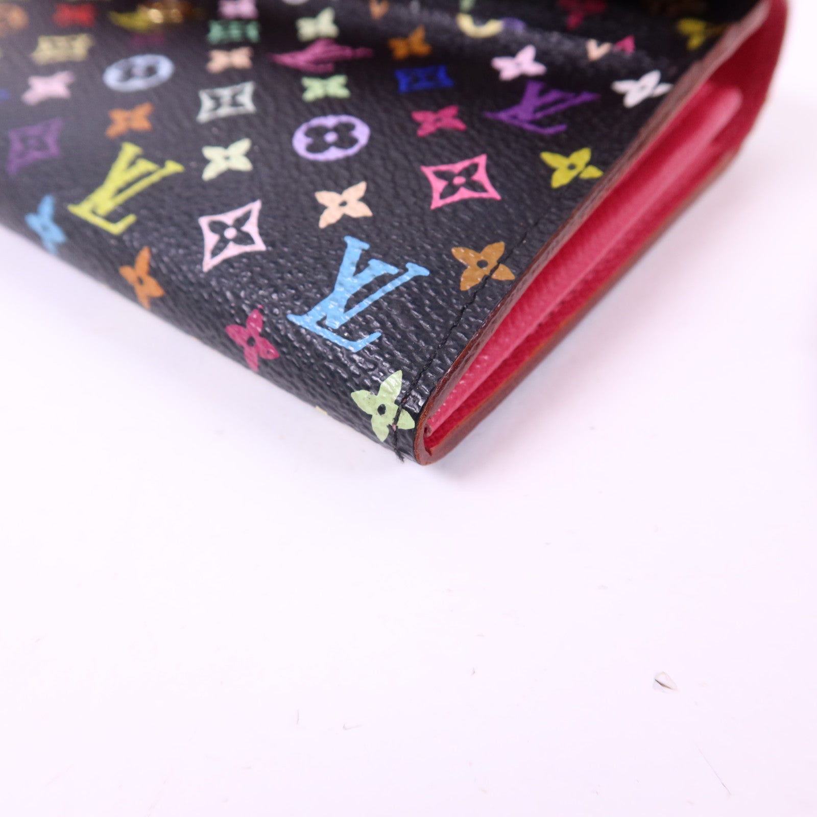LOUIS VUITTON Monogram Multicolore Long Bifold Wallet金扣長錢包