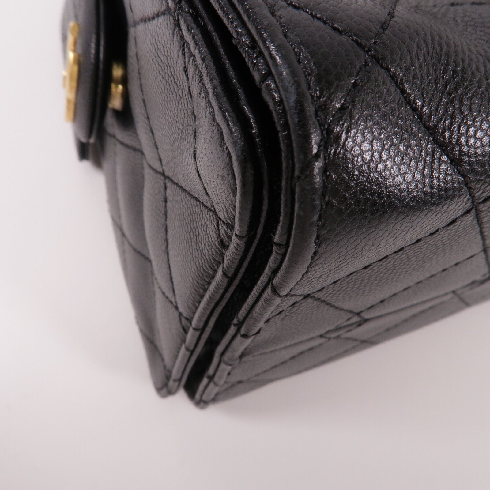 CHANEL 牛皮皮革Chanel 25 Small鏈帶肩背袋