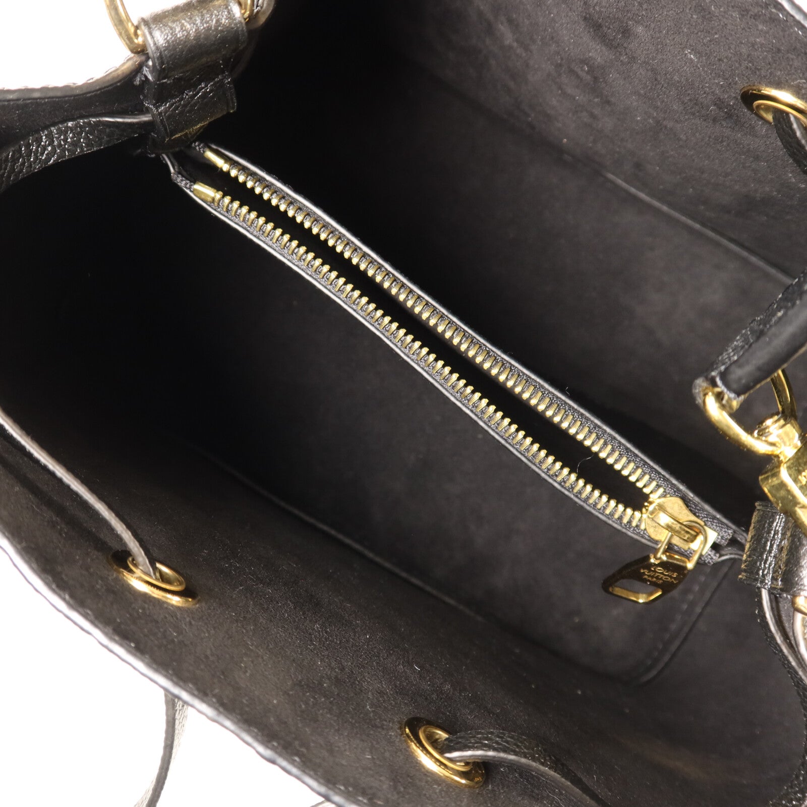LOUIS VUITTON Monogram Empreinte NeoNoe MM金扣手挽肩背兩用袋