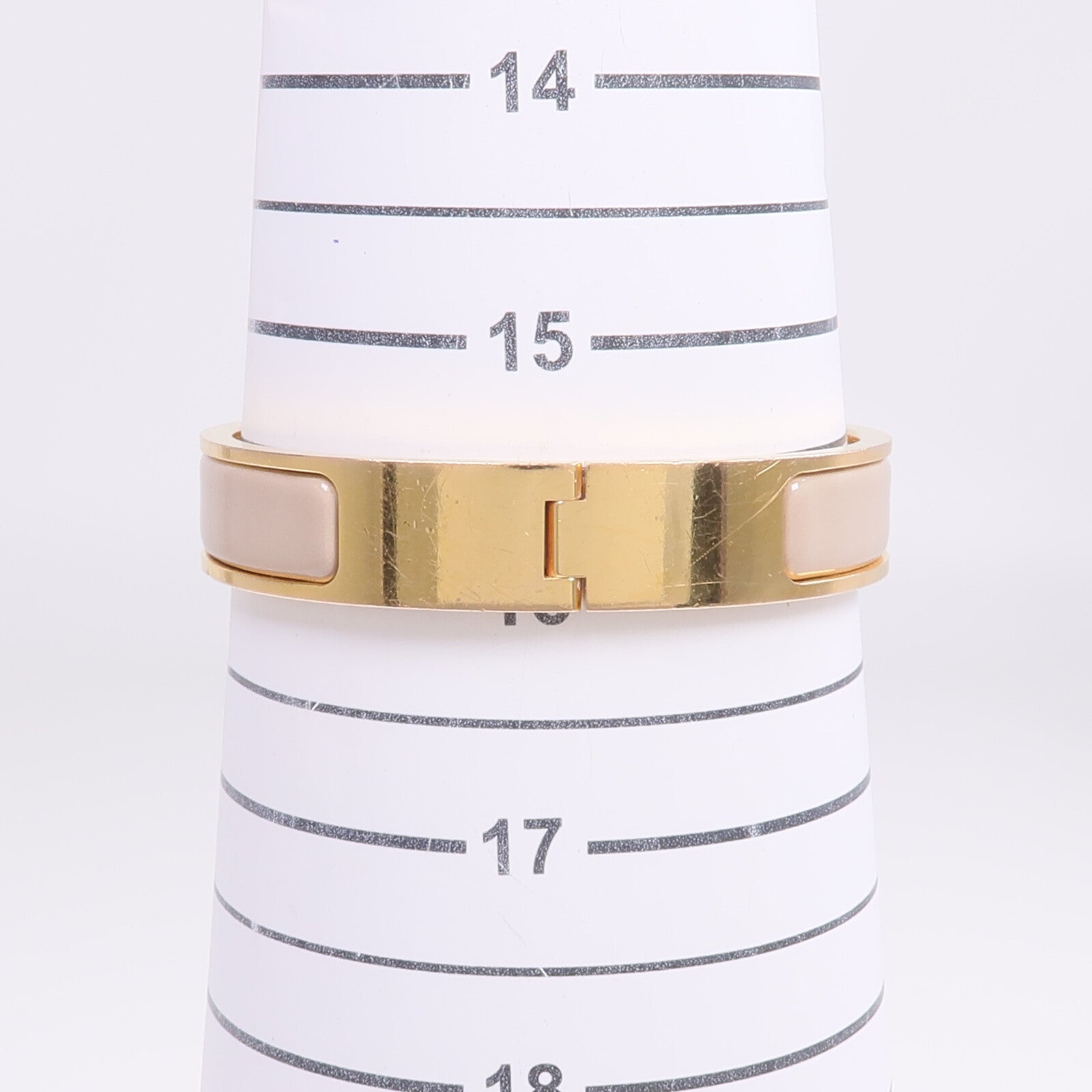 HERMES 金屬/琺瑯Clic H Bracelet手鐲