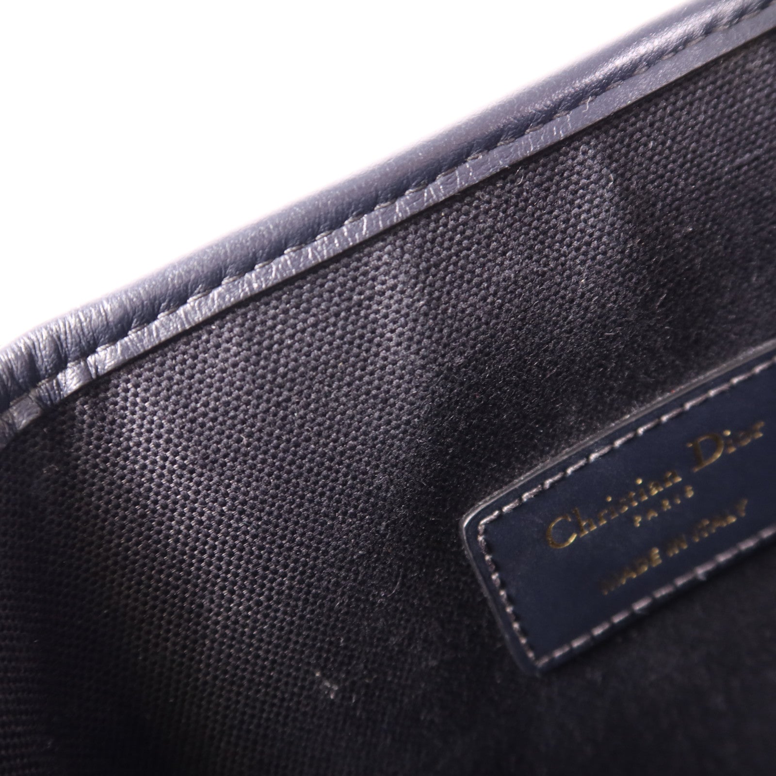 Dior 帆布Oblique Medium C'est Bag金扣手挽肩背兩用袋