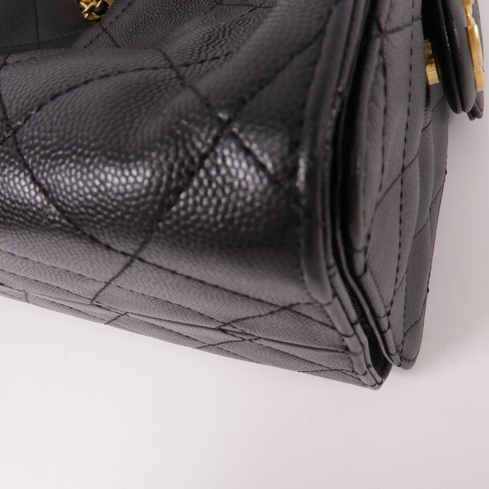 CHANEL 牛皮皮革Chanel 25 Small鏈帶肩背袋