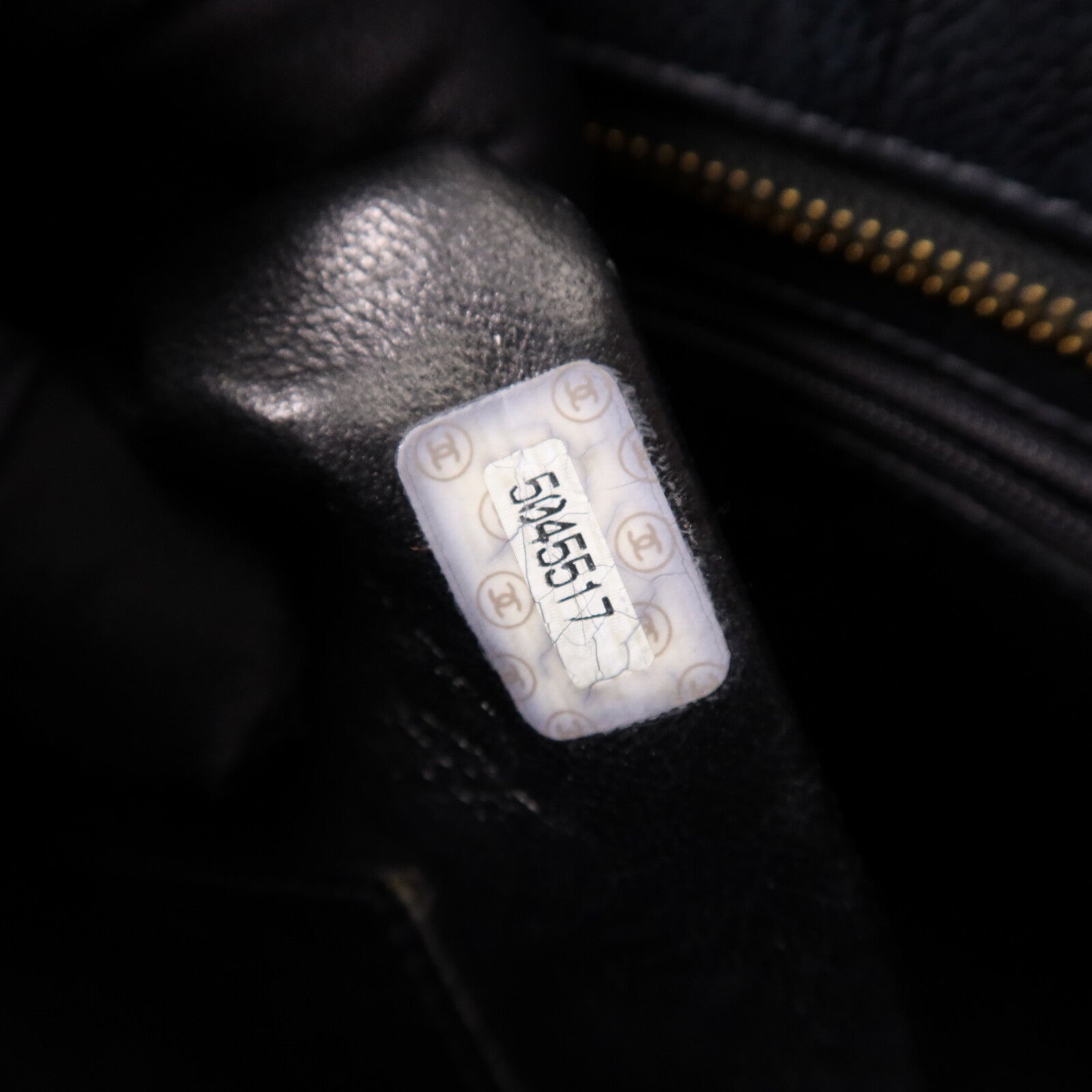 CHANEL 牛皮皮革Vintage Tote Bag金扣手挽袋