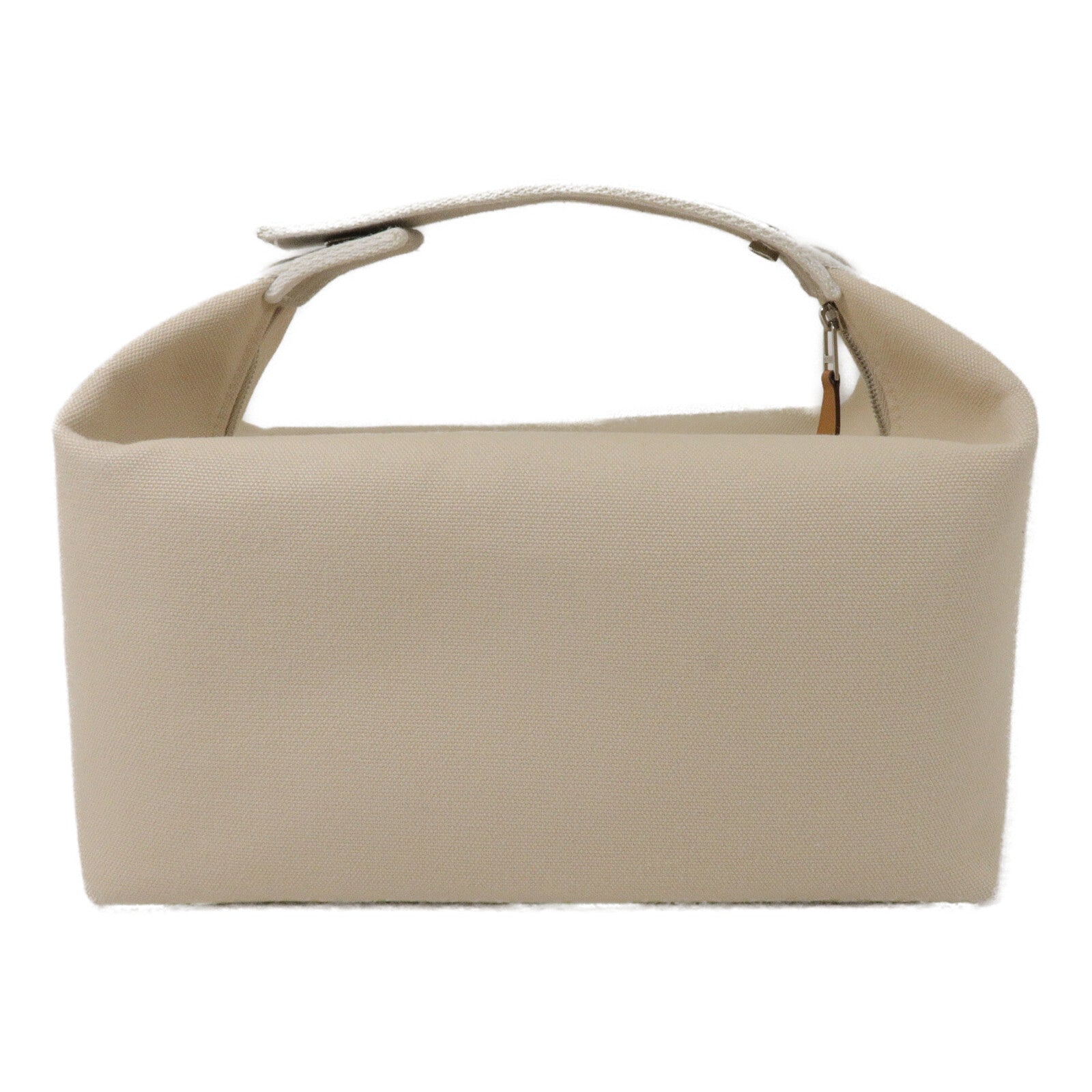 HERMES 帆布Bride-A-Brac Case Large手挽袋Naturel