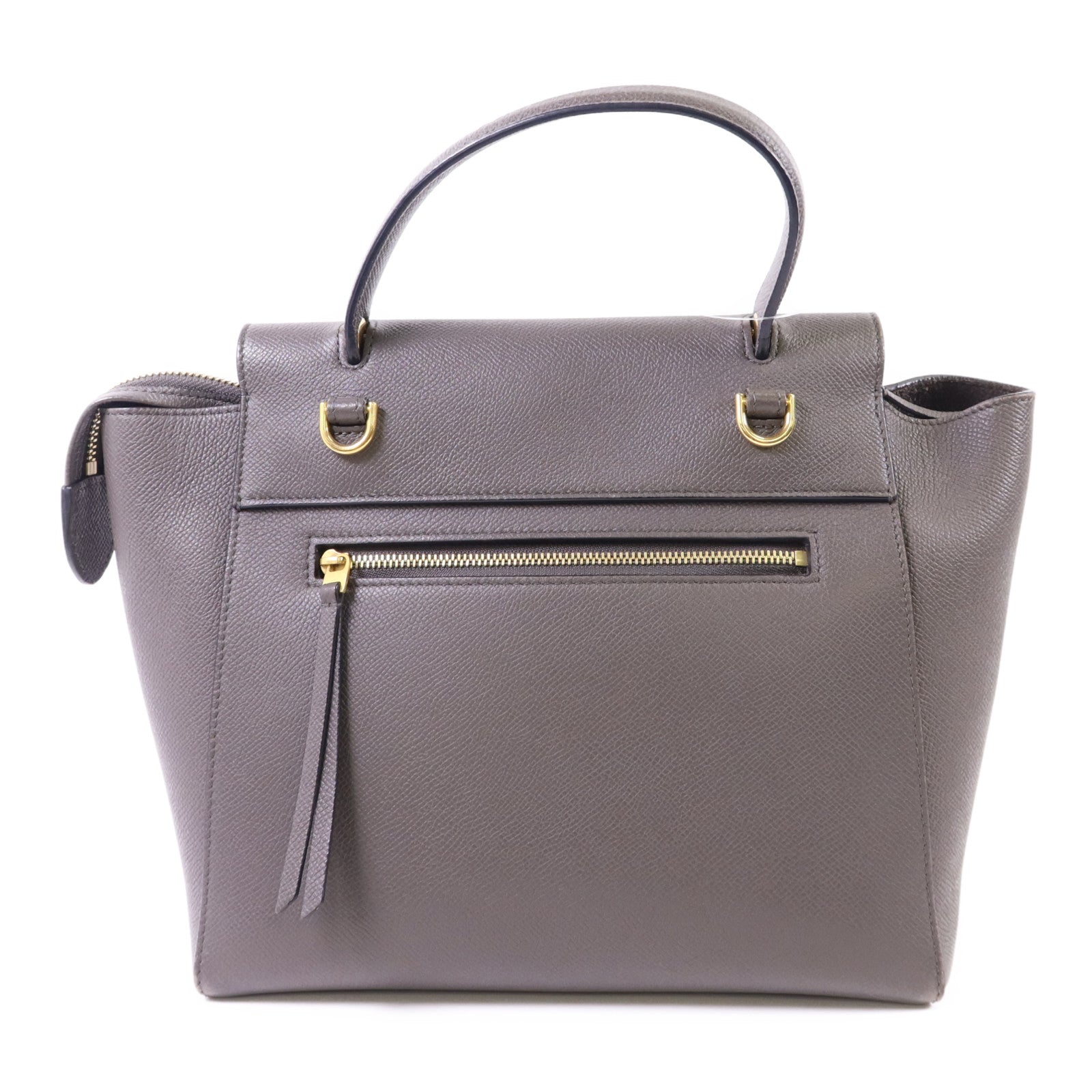 CELINE 牛皮皮革Micro Belt Bag金扣手挽肩背兩用袋