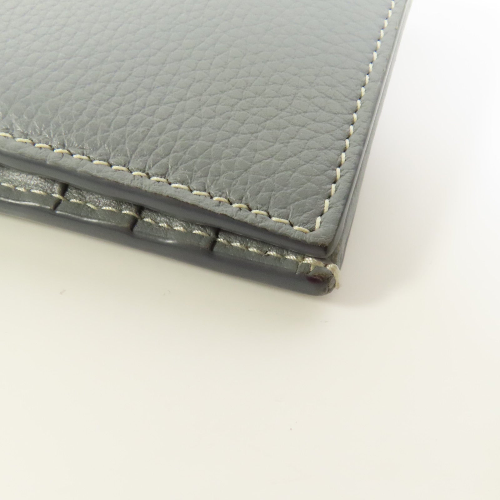 Dior 牛皮皮革Long Wallet銀扣長錢包