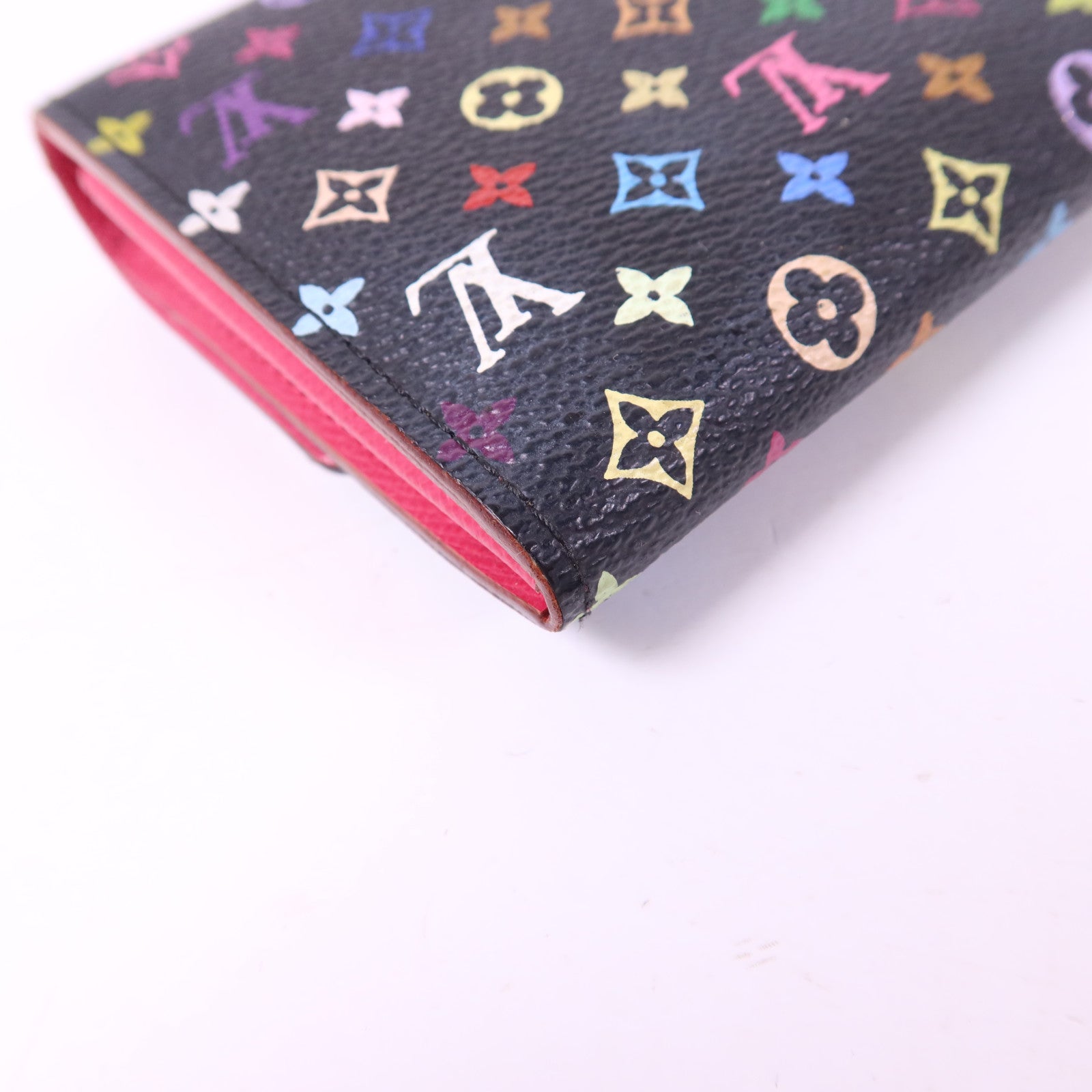 LOUIS VUITTON Monogram Multicolore Long Bifold Wallet金扣長錢包